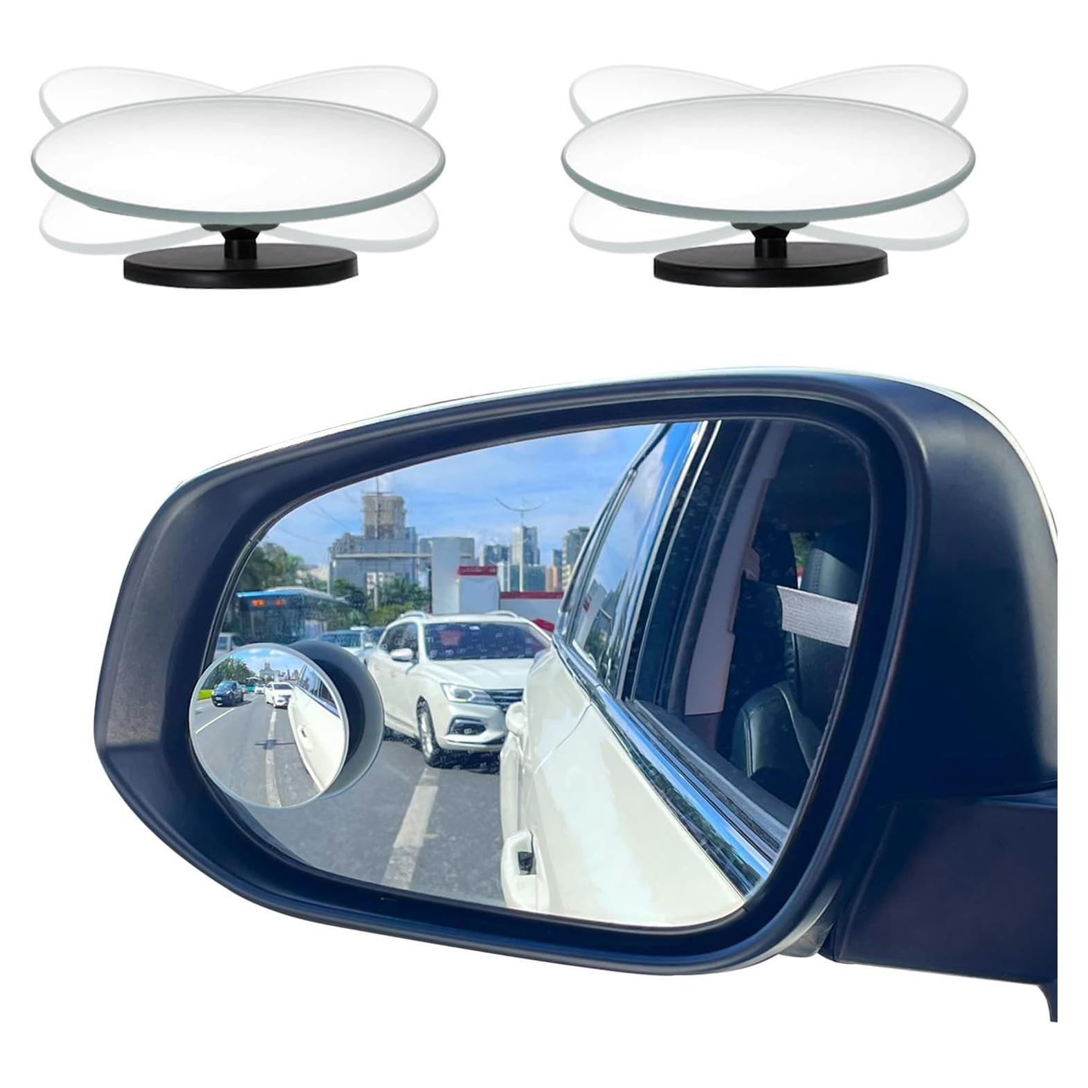 Espejos Convexos de Punto Ciego POTAMERO 2" HD - Paquete de 2