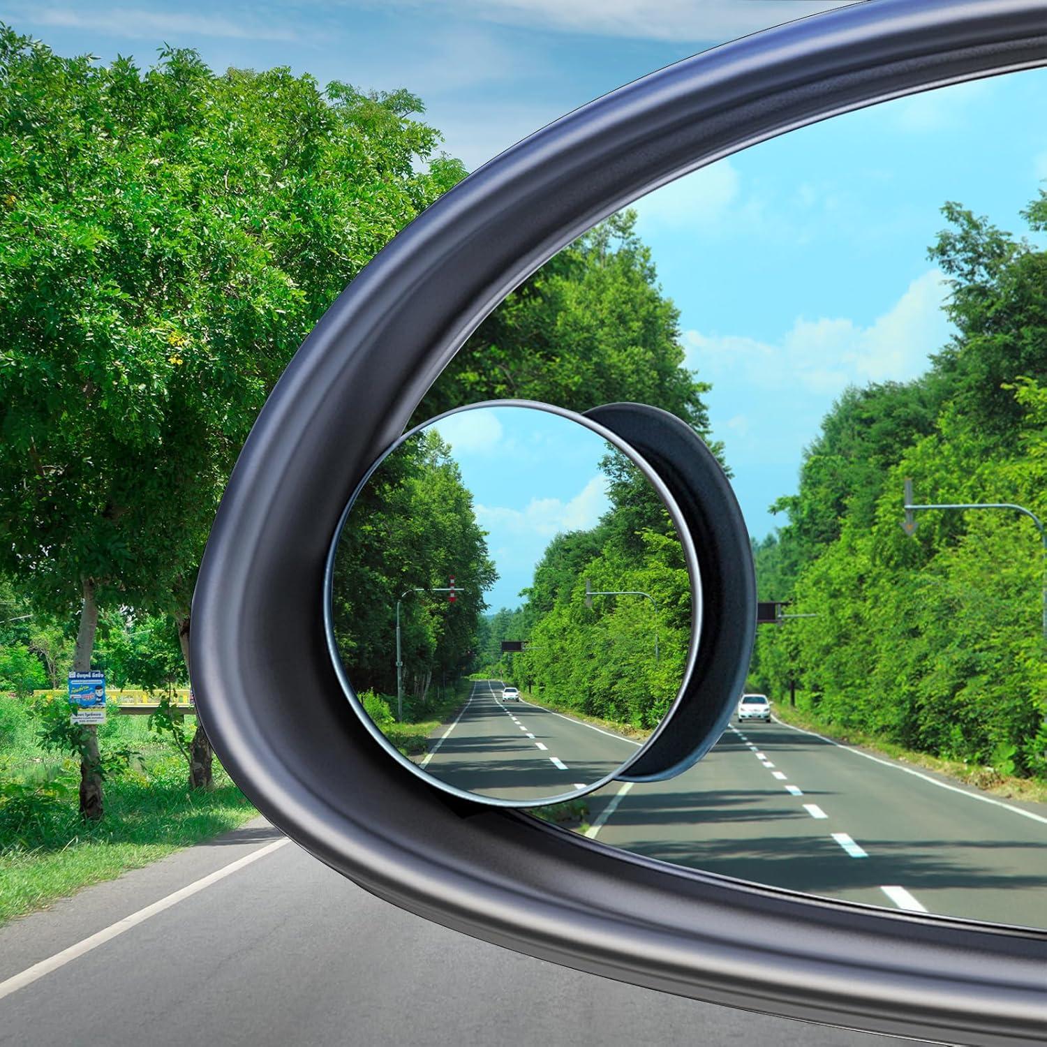 Espejos Convexos de Punto Ciego Guirnd 4 Piezas 5.08 cm