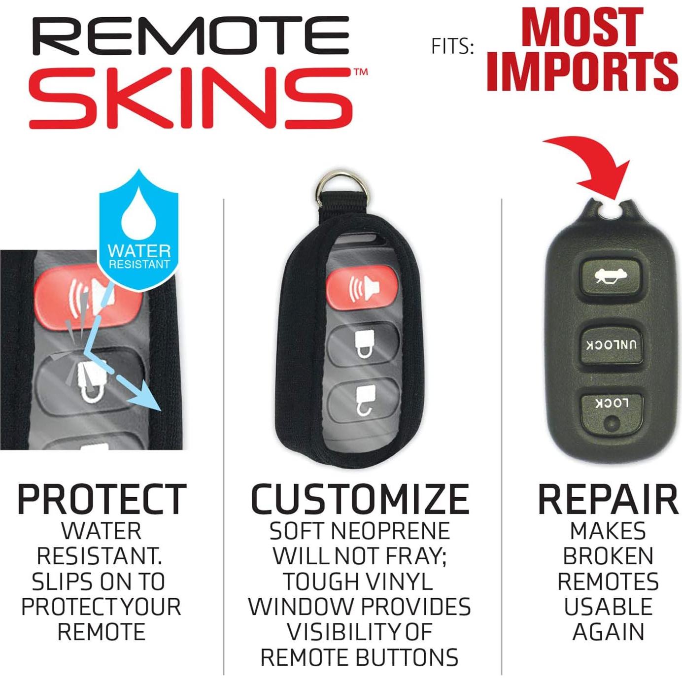 Funda Remota Flexible Lucky Line 49001 Universal Negra