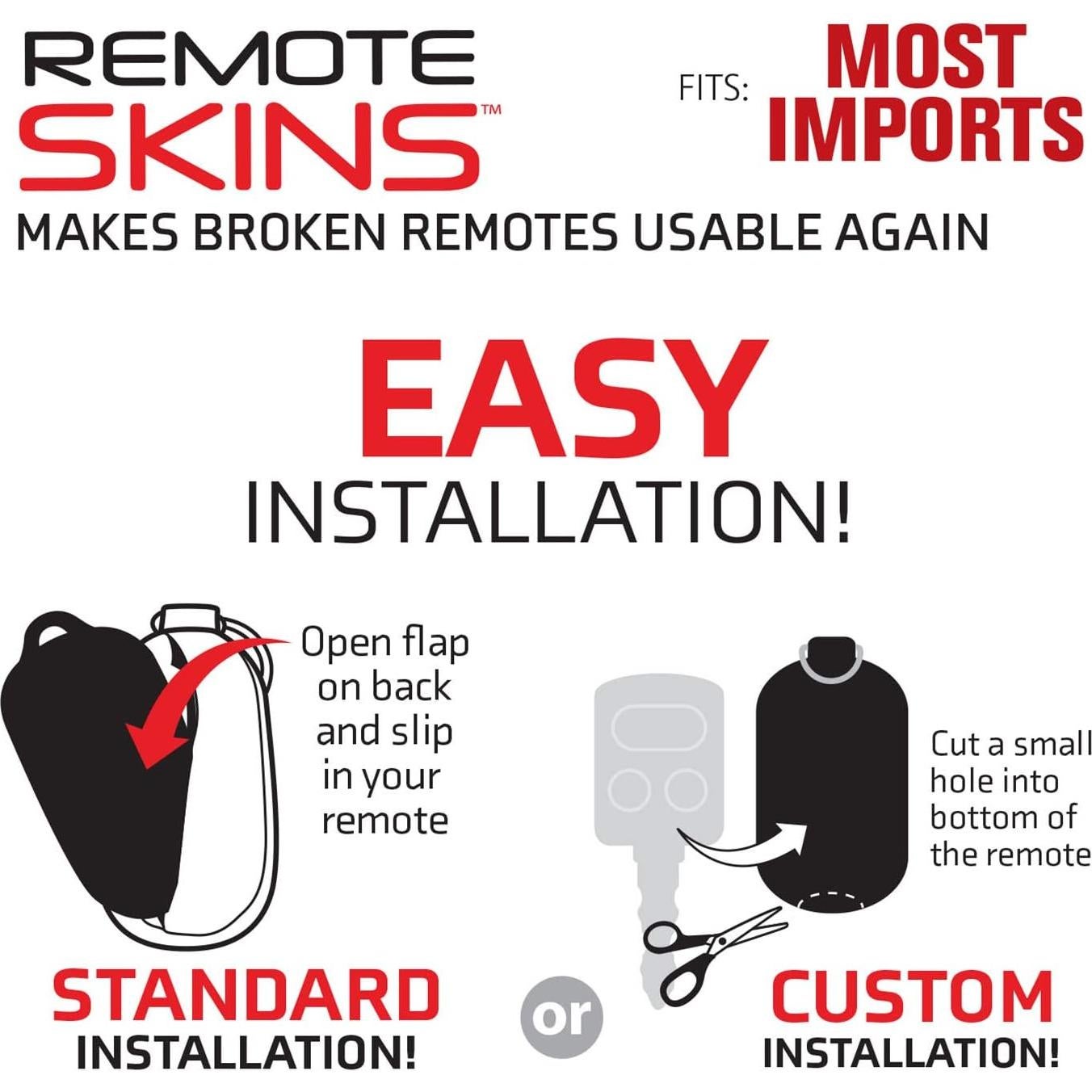 Funda Remota Flexible Lucky Line 49001 Universal Negra