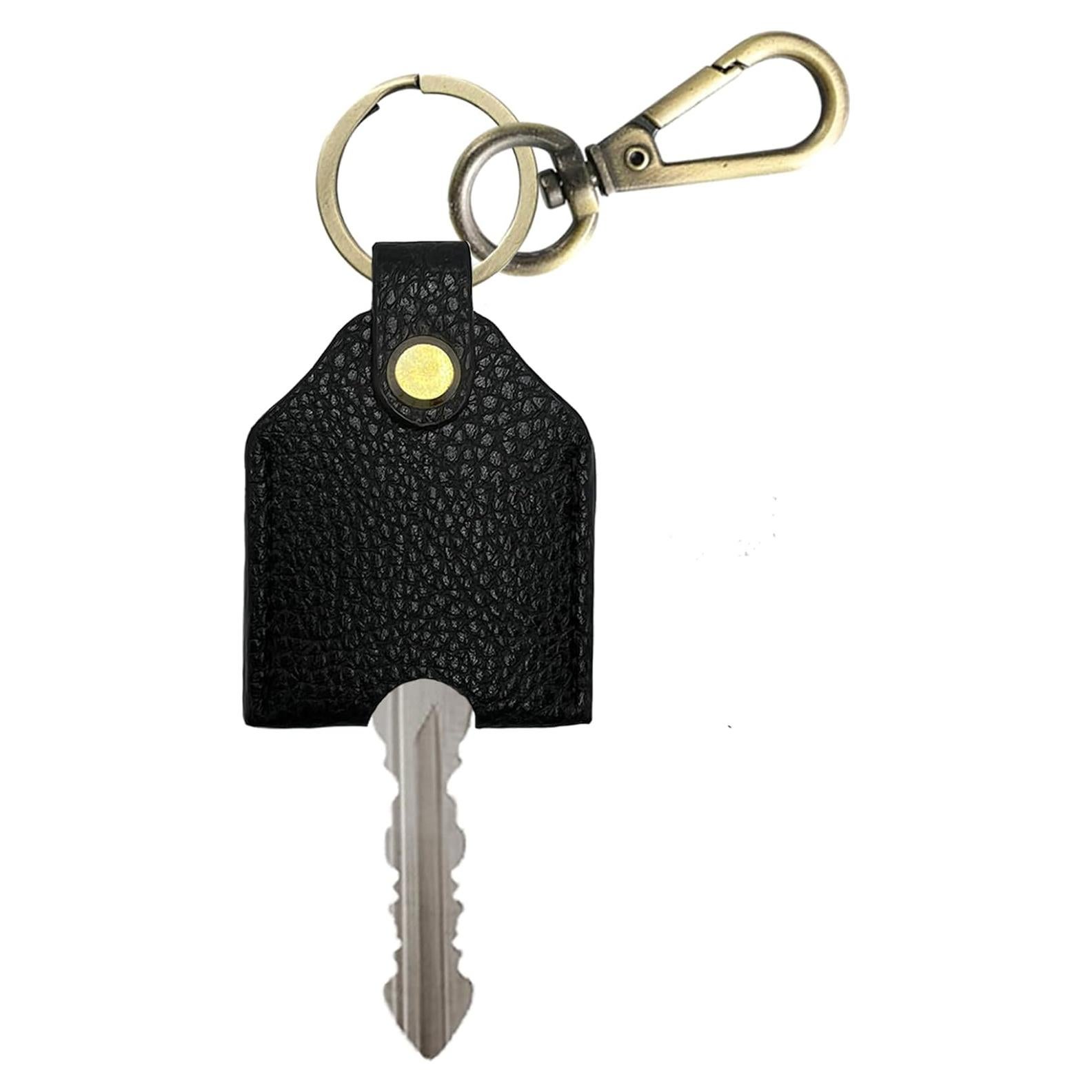 Funda de Llave de Cuero KARENSKEYS Negra Unisex