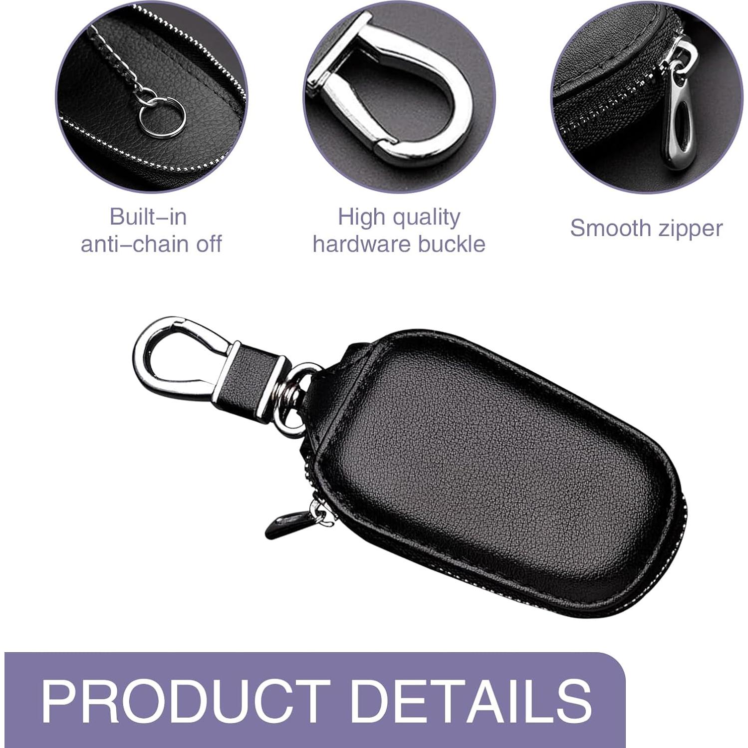 Cubierta Protectora para Llave de Auto Jewkot Kotysb2807bl Negra