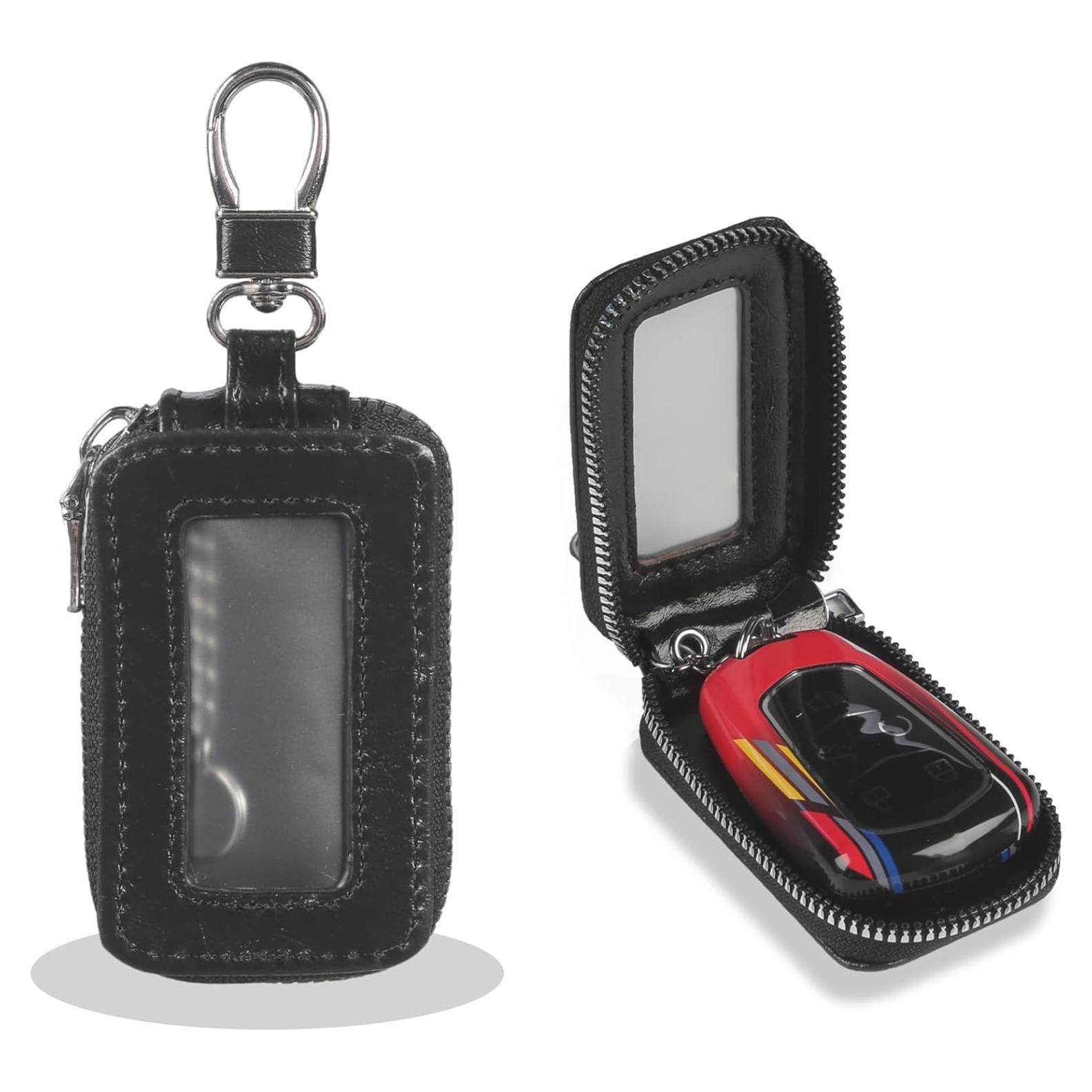 Funda de Llave de Coche Universal KAEZDD de Cuero Premium