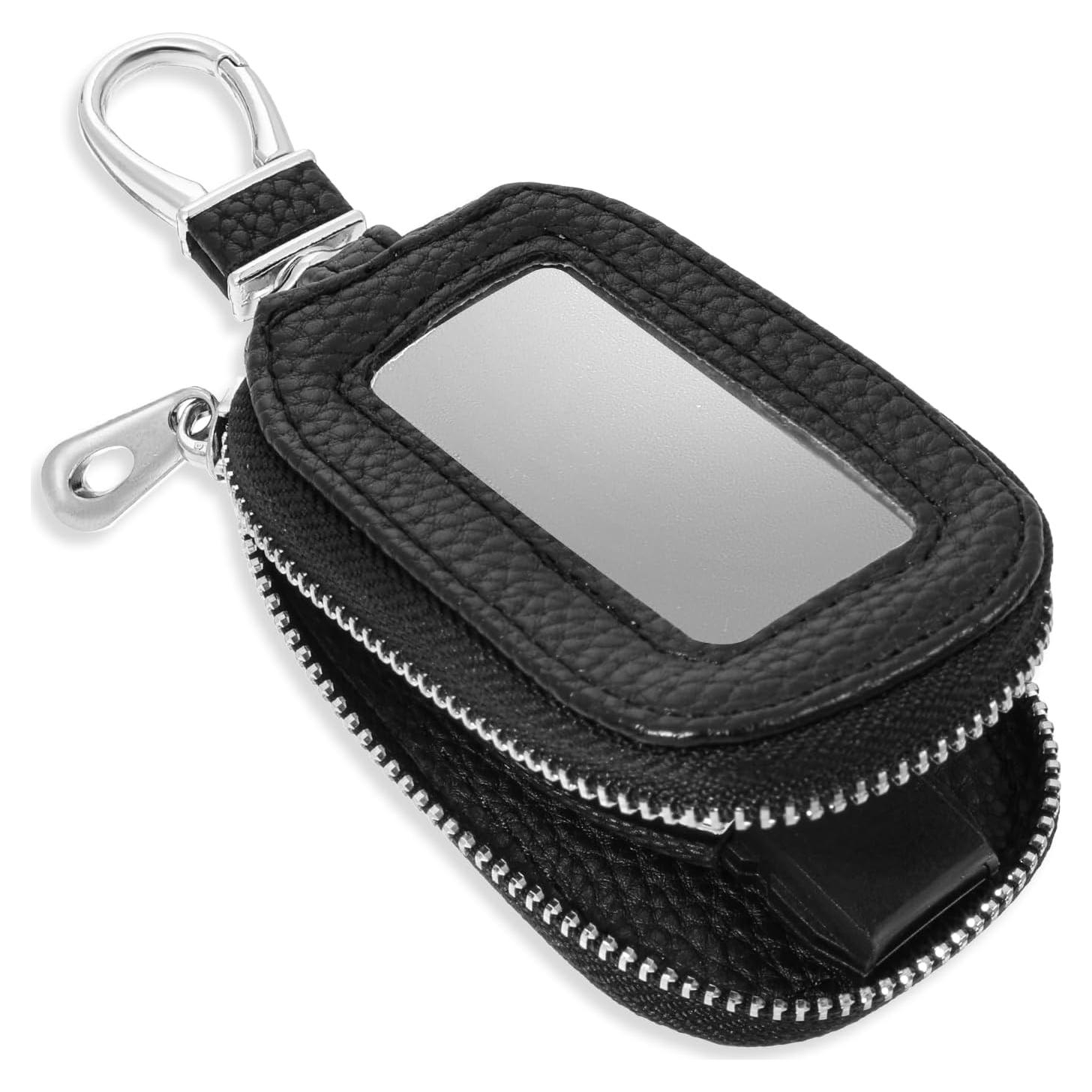 Funda de Llave de Coche EupHHonycs Universal PU Negra