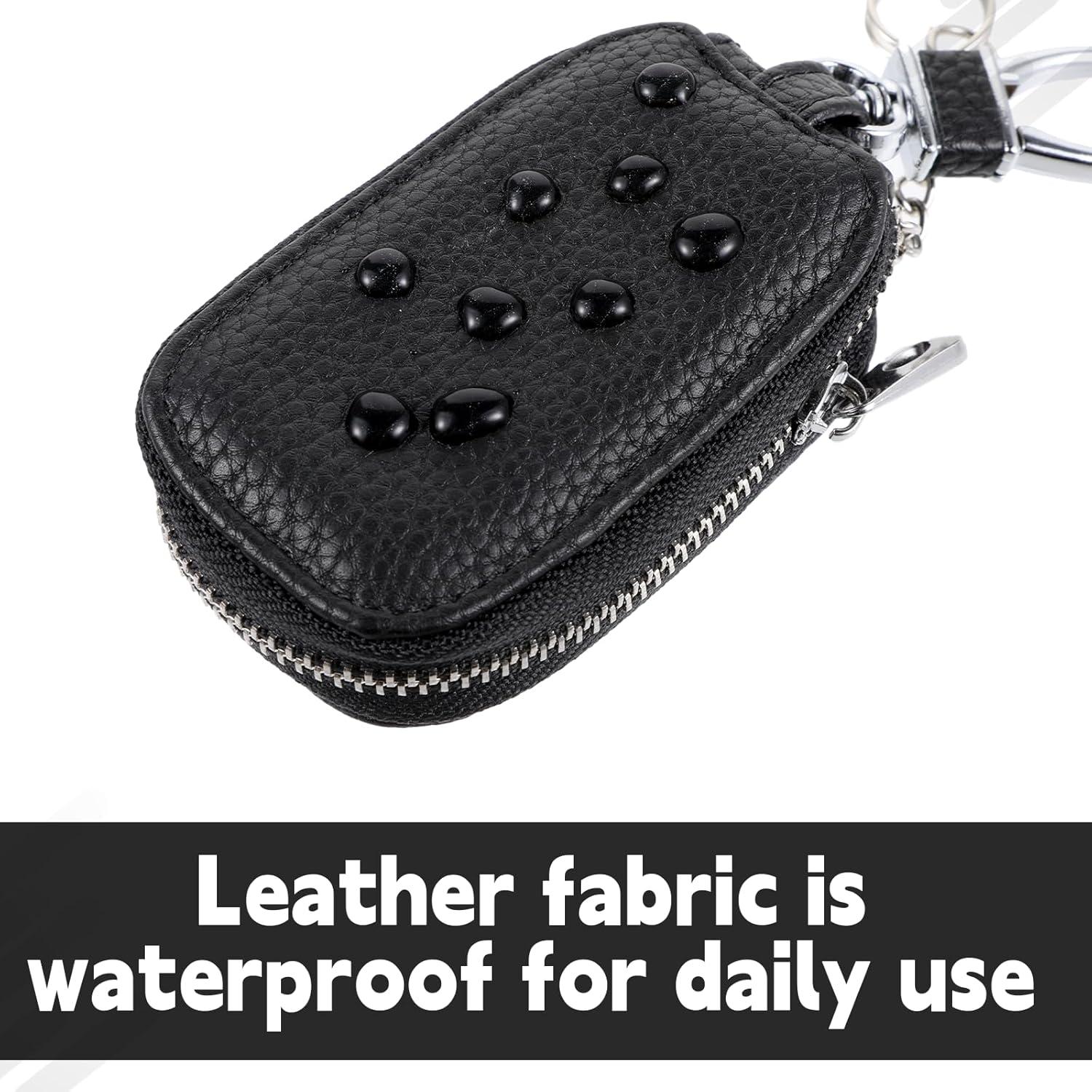 Funda de Llave de Coche EupHHonycs Universal PU Negra