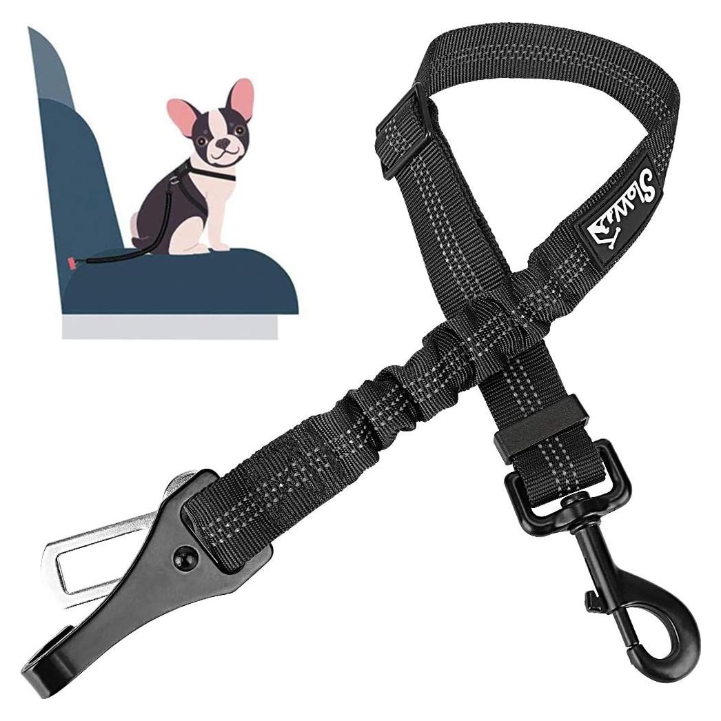 Cinturón de Seguridad para Perros SlowTon Ajustable 2 en 1