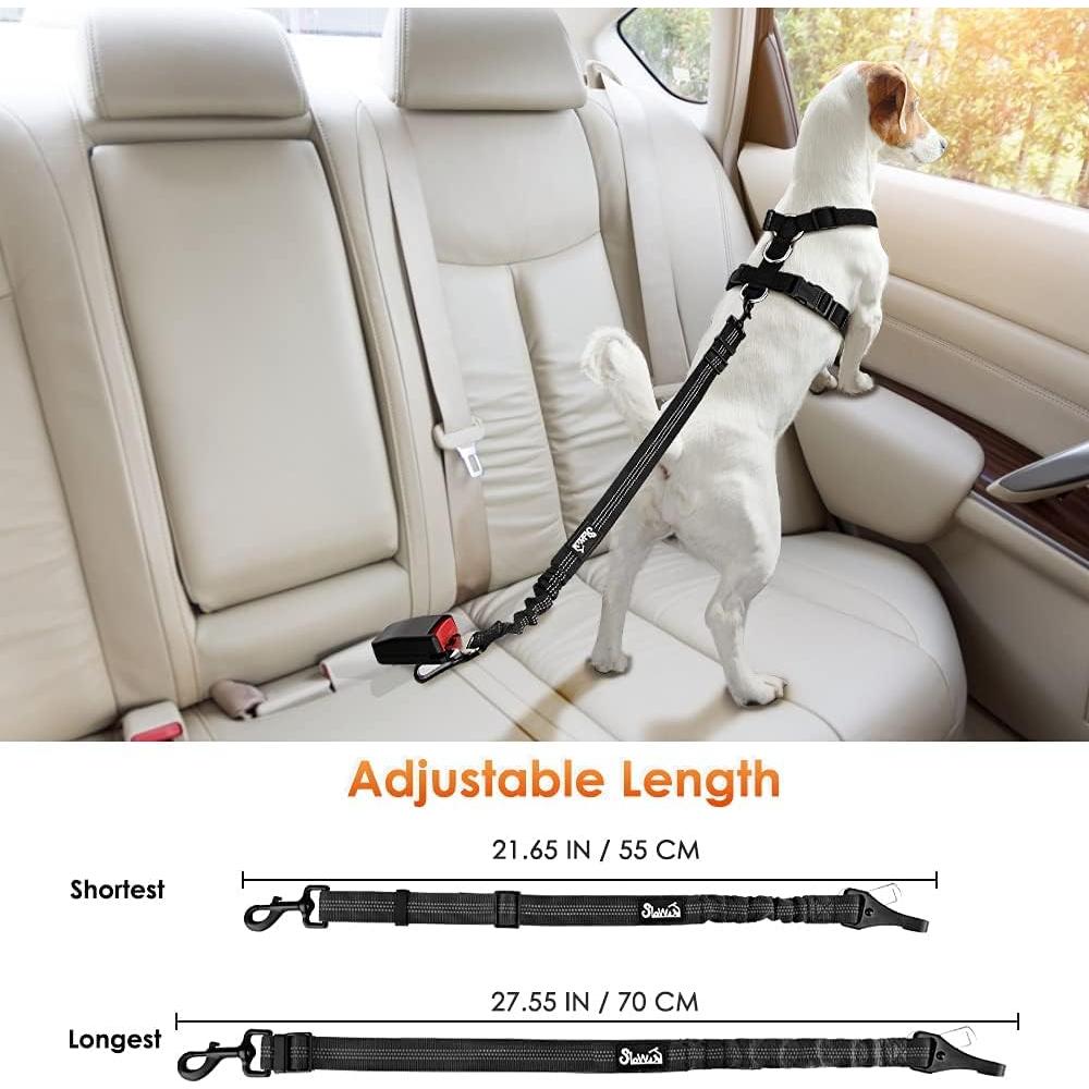 Cinturón de Seguridad para Perros SlowTon Ajustable 2 en 1