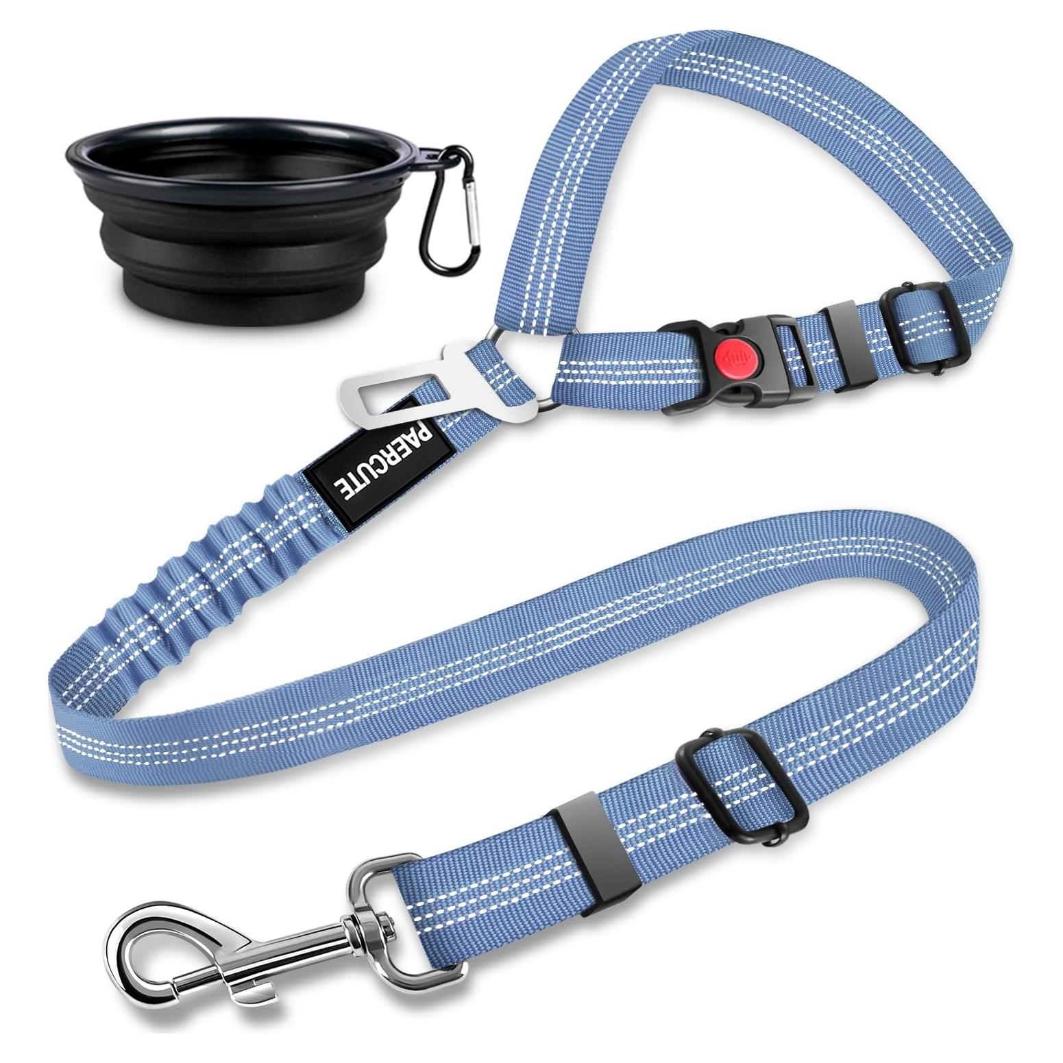 Cinturón de Seguridad para Perros Paercute Ajustable 60-73cm