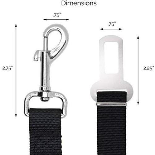 Cinturón de Seguridad para Mascotas Duke & Dixie - Ajustable