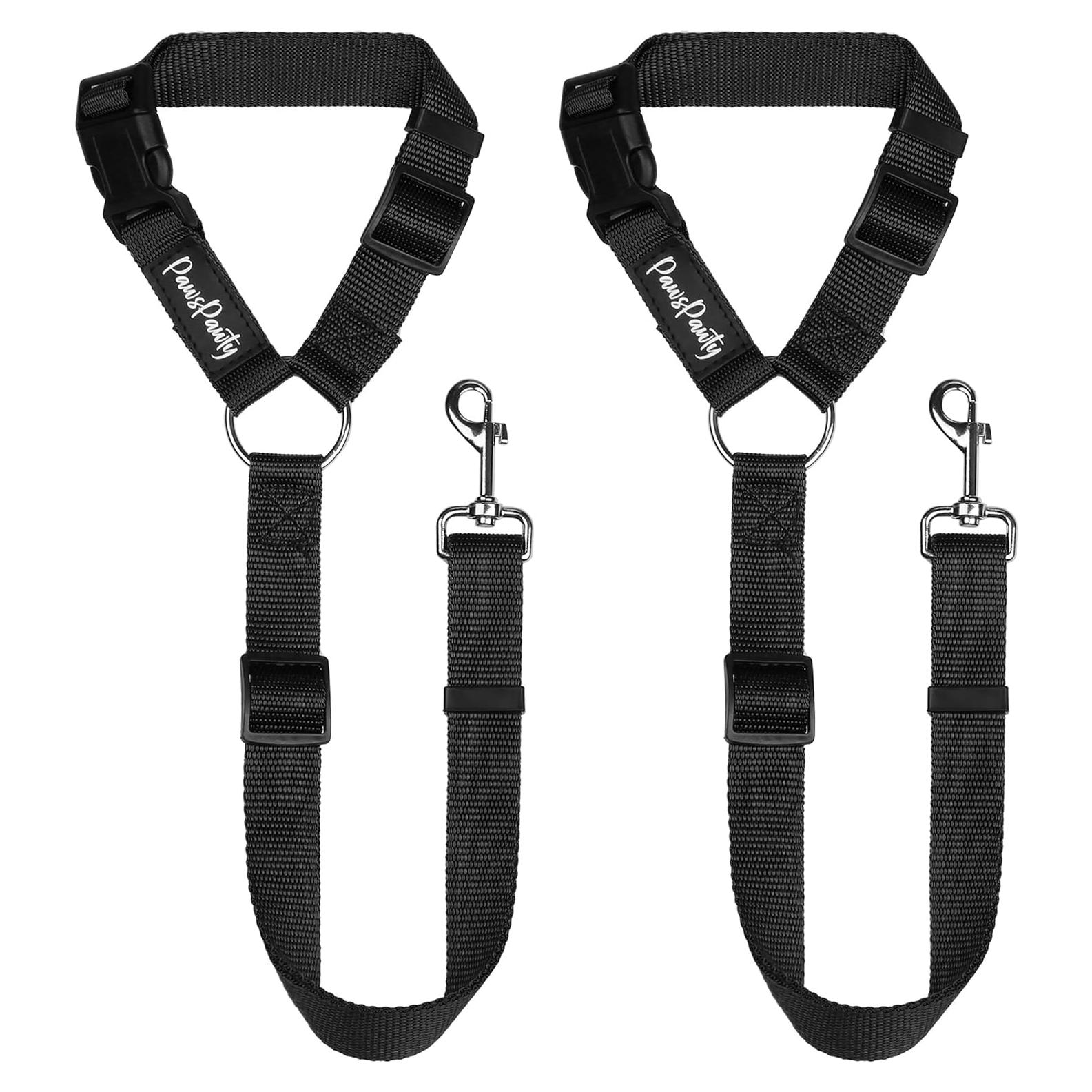 Cinturón de Seguridad para Perros Paws Pawty 2 Pack Ajustable