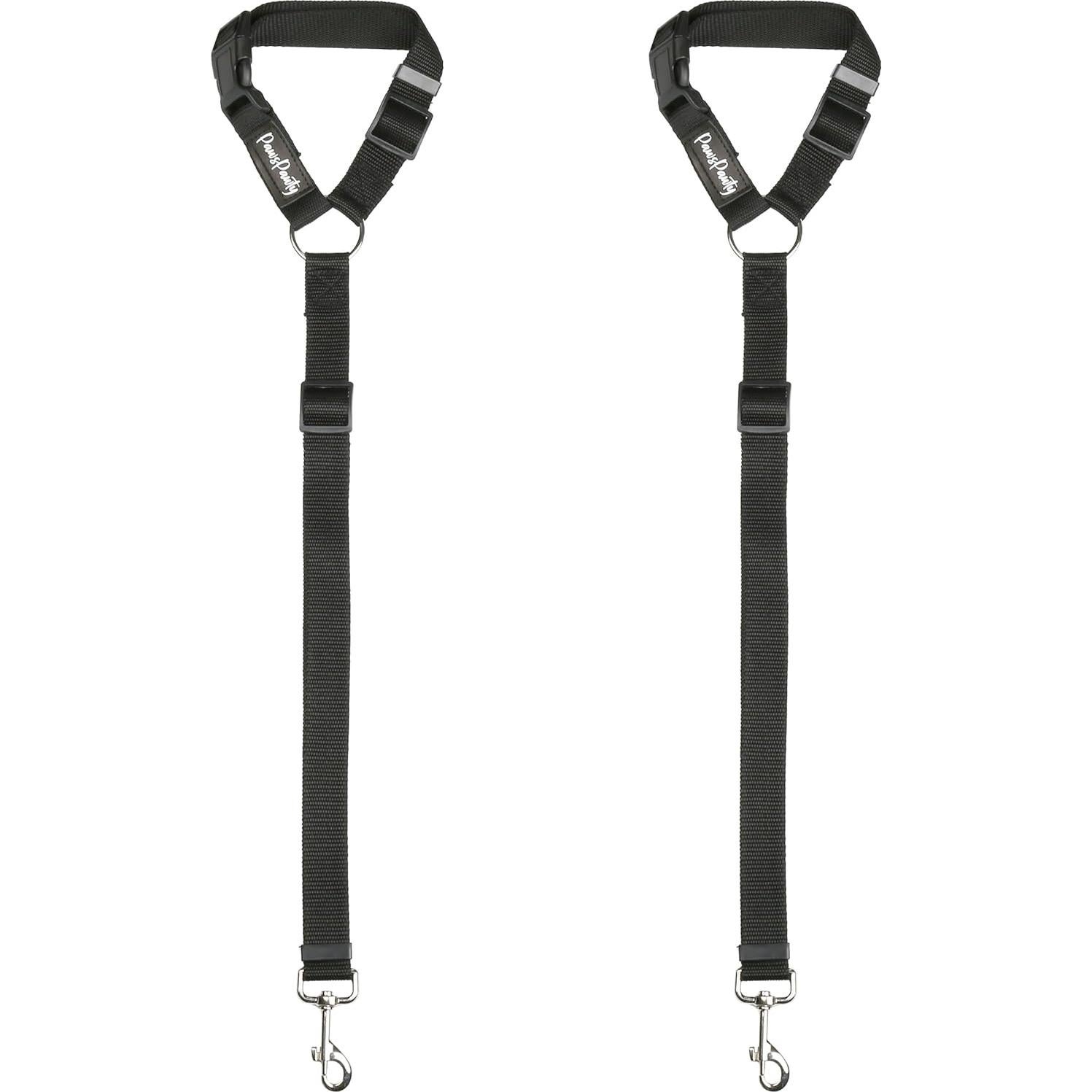 Cinturón de Seguridad para Perros Paws Pawty 2 Pack Ajustable