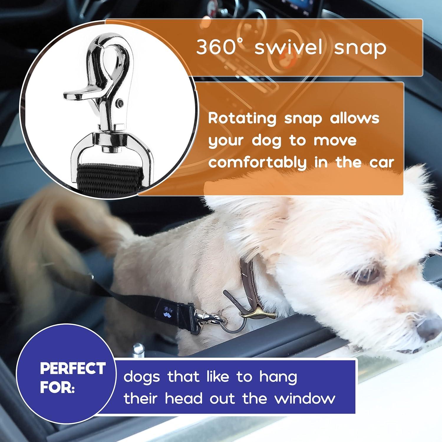 Cinturón de Seguridad Ajustable para Perros Mr. Pen 50-82 cm