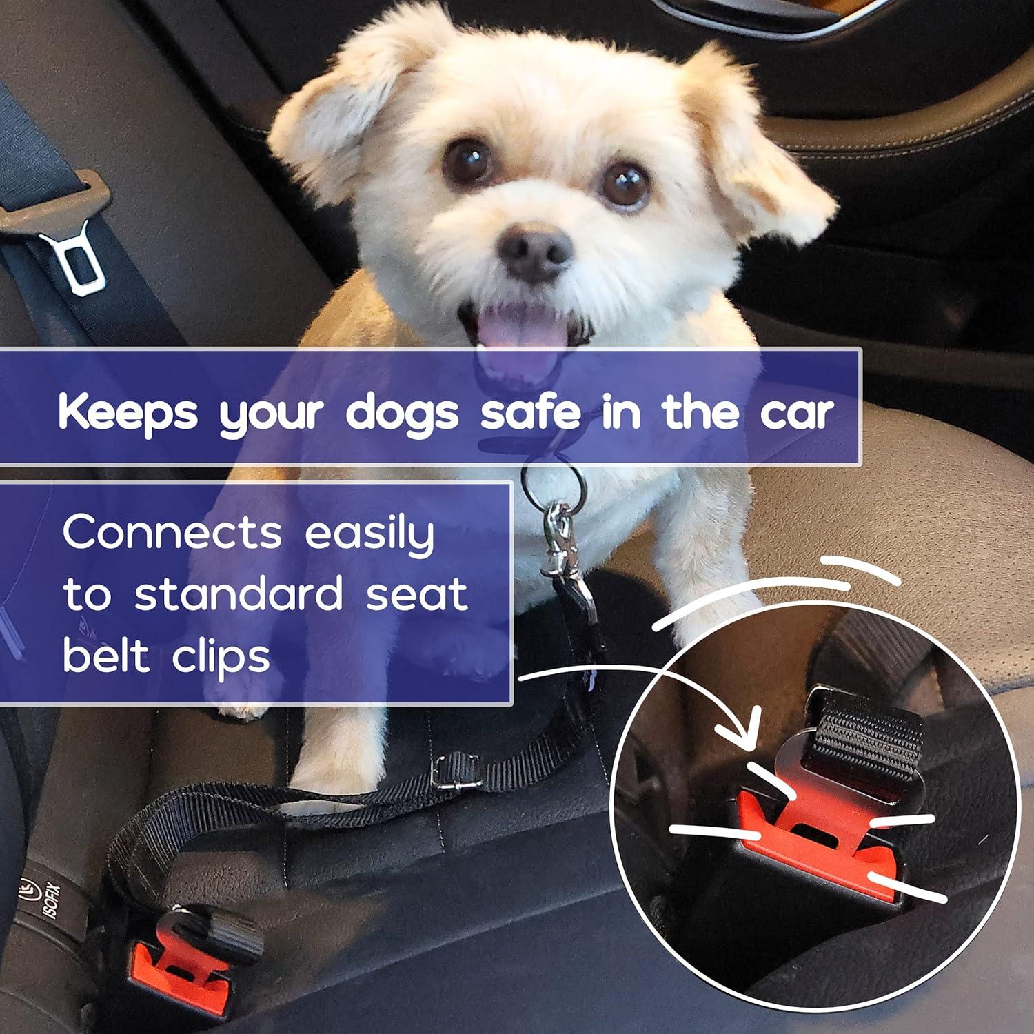 Cinturón de Seguridad Ajustable para Perros Mr. Pen 50-82 cm