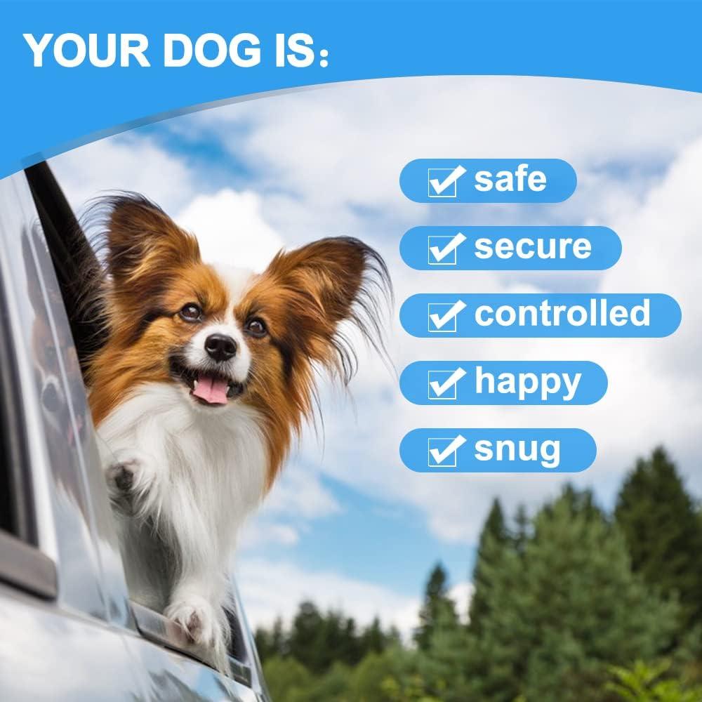 Arnés de Cinturón de Seguridad para Perros Mi Metty 80 CM