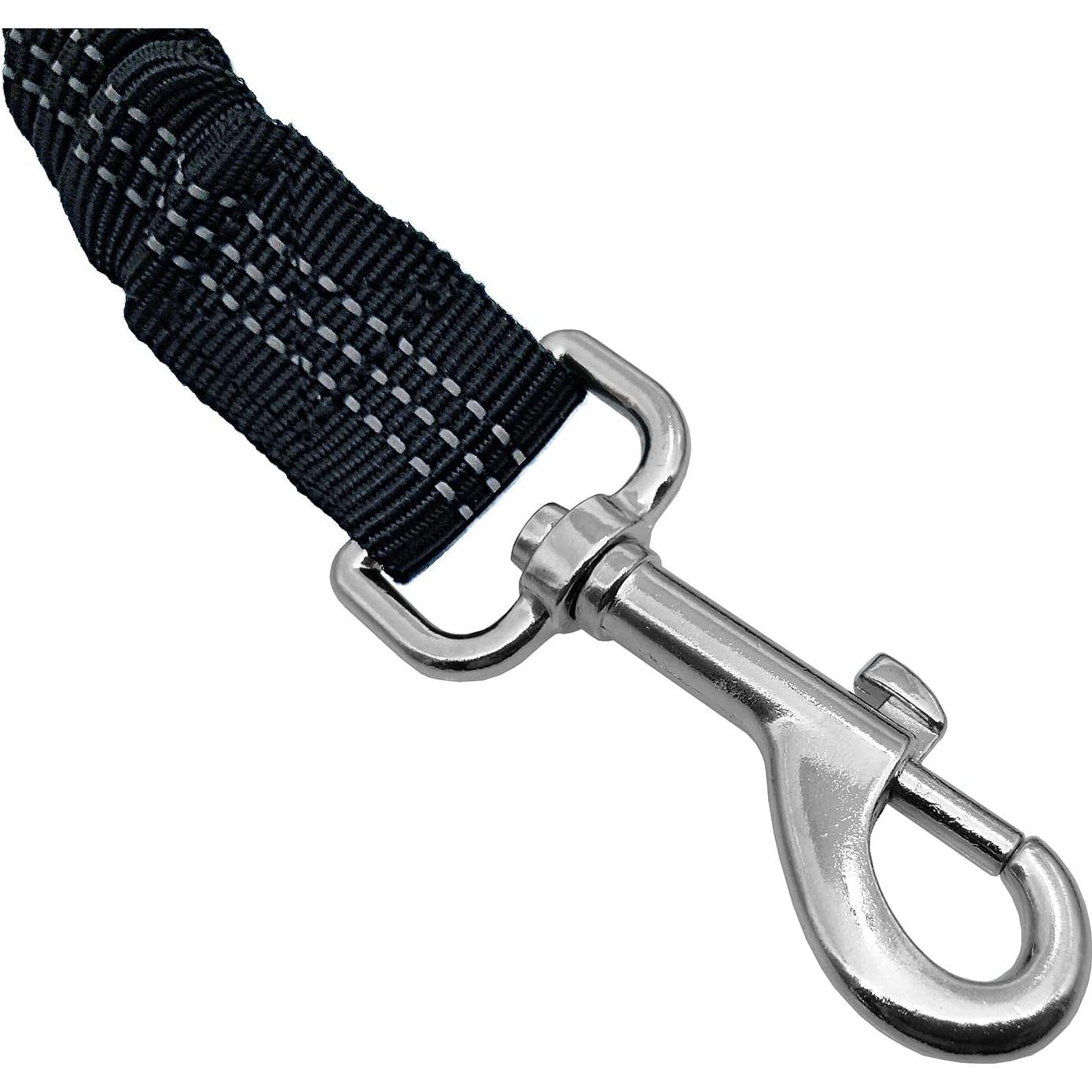 Arnés de Coche Ajustable para Mascotas Yiaizhuo - 2 Paquetes Negro