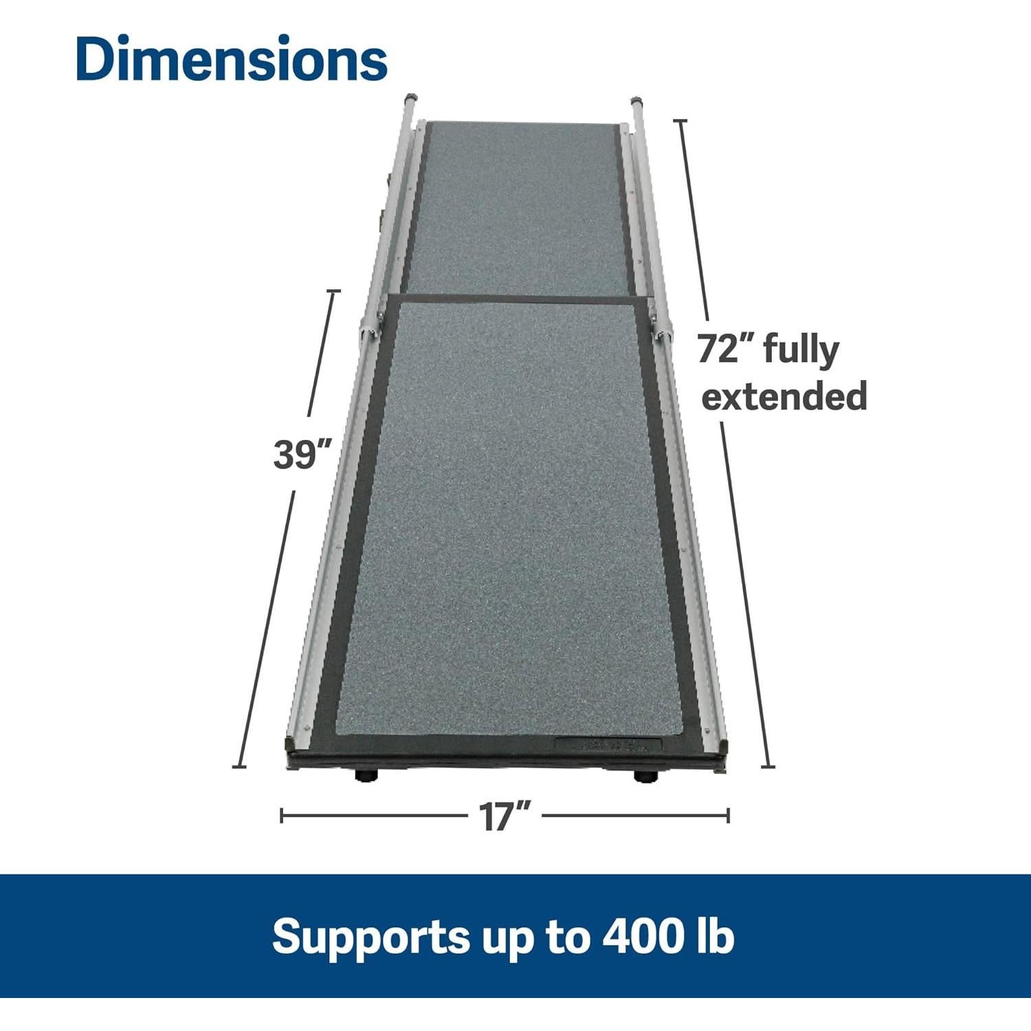 Rampa Telescópica para Mascotas PetSafe Happy Ride 99-183 cm
