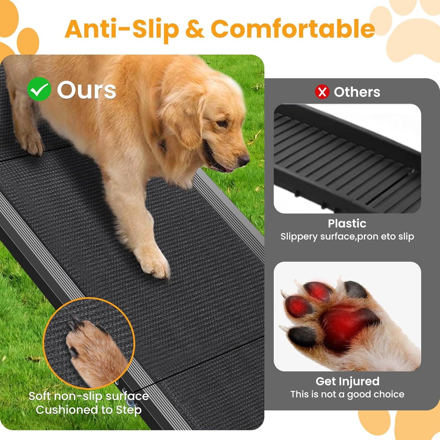 Rampa para Perros PALATALA Plegable 180 cm Antideslizante