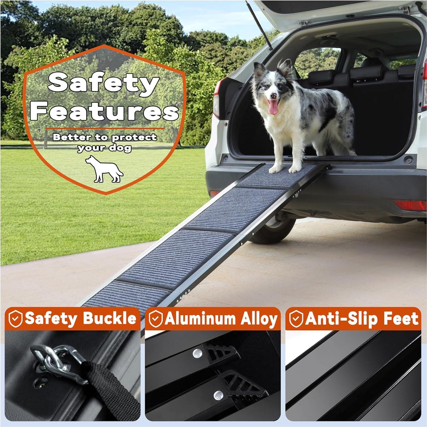 Rampa Plegable para Perros Wn's Day 160 cm Antideslizante