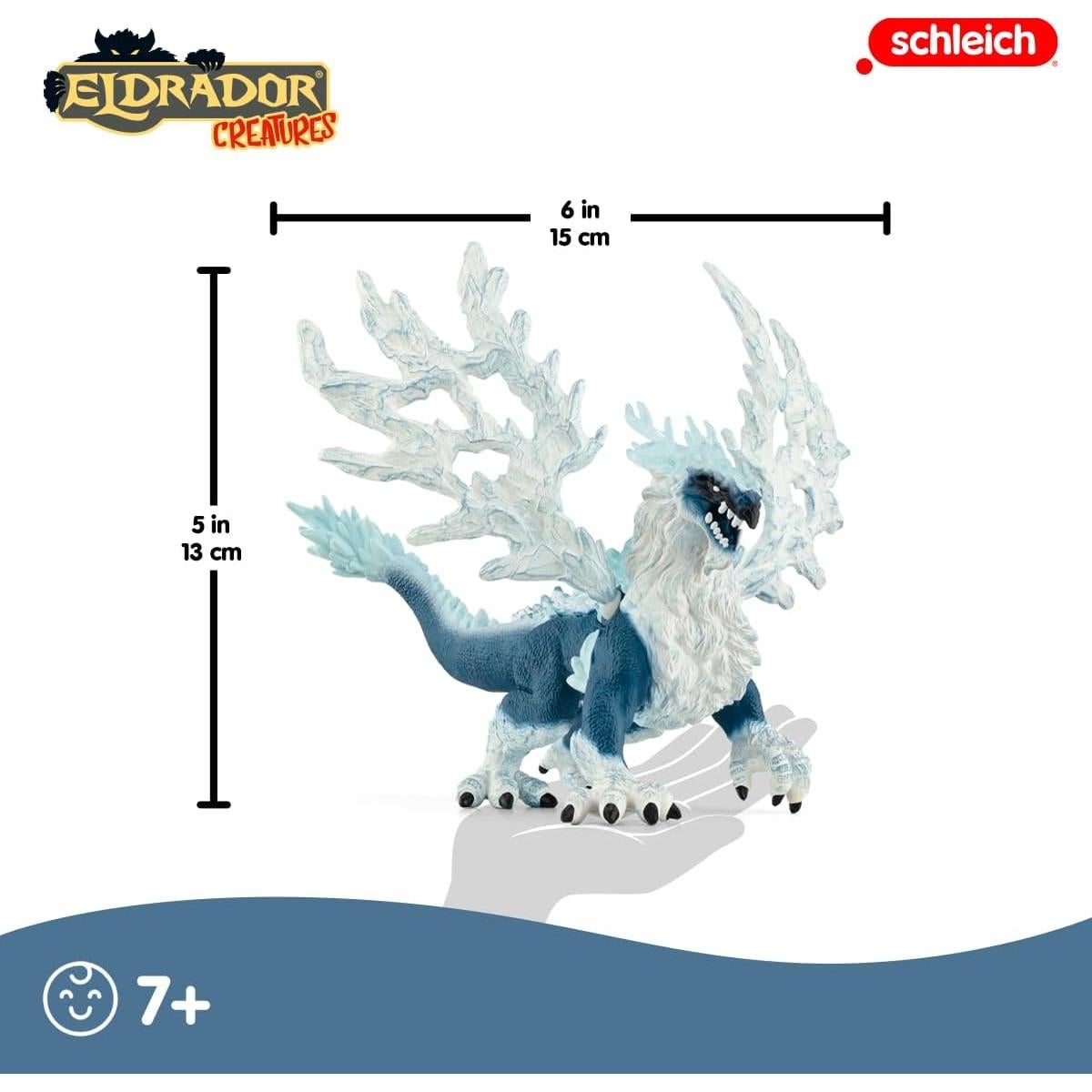 Figura de acción Dragón de Hielo Schleich 70790-23 21.7 cm