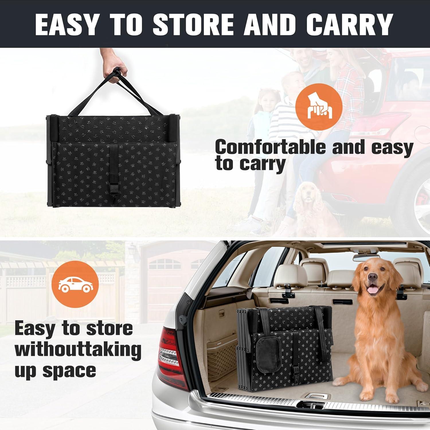 Escalera Plegable para Perros Heeyoo - 6 Pasos Antideslizante