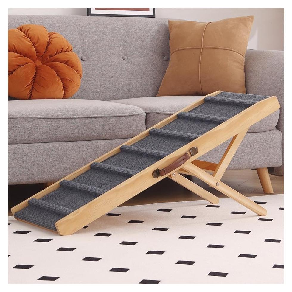 Rampa para Perros Smilebaby Plegable 99.8x39.9cm Antideslizante