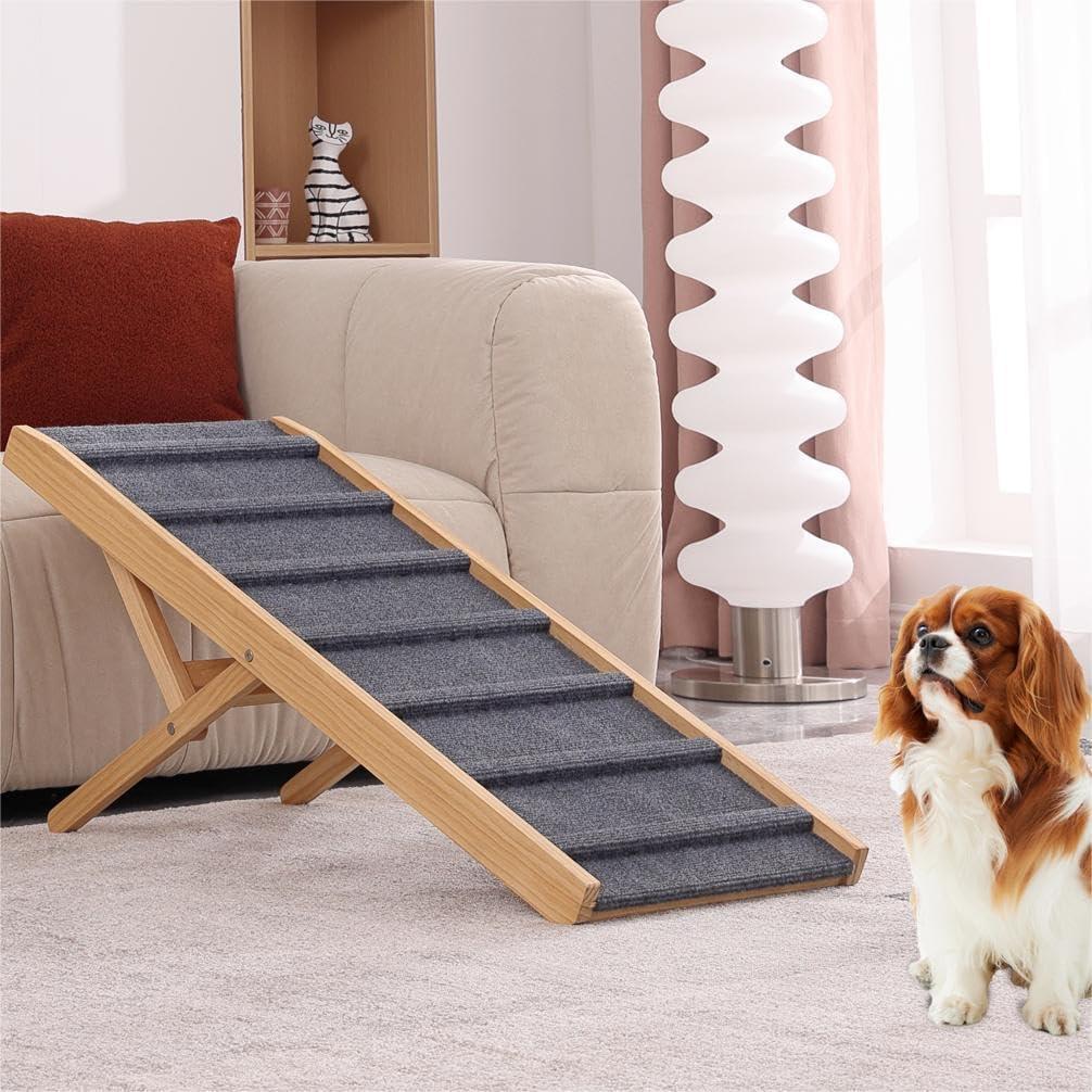 Rampa para Perros Smilebaby Plegable 99.8x39.9cm Antideslizante