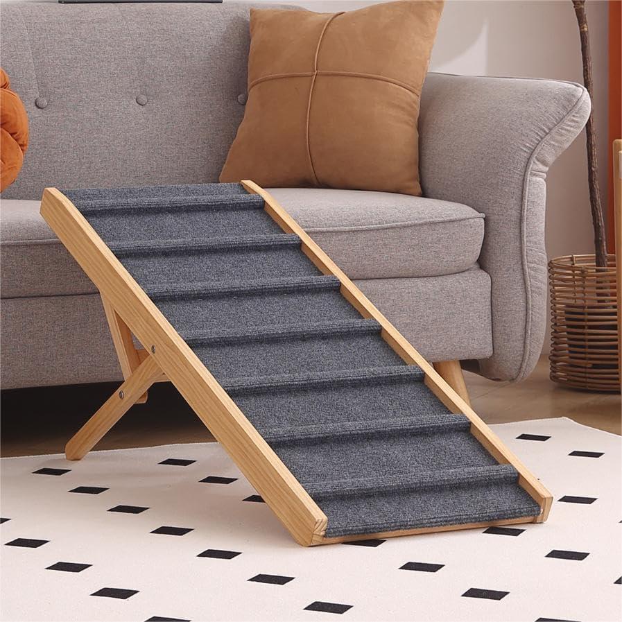 Rampa para Perros Smilebaby Plegable 99.8x39.9cm Antideslizante