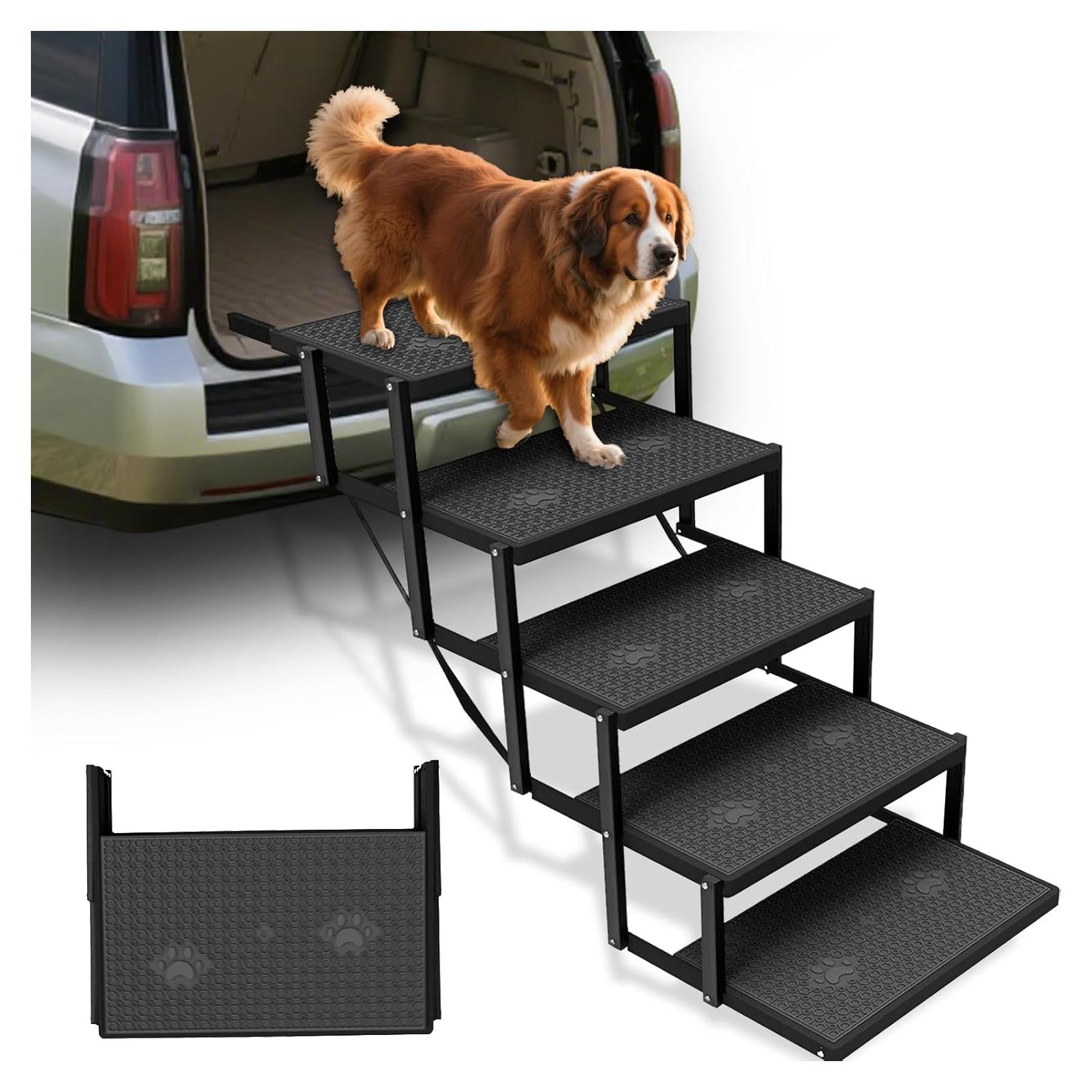 Escaleras para Perros YACONA GPT, Antideslizantes, 100 kg
