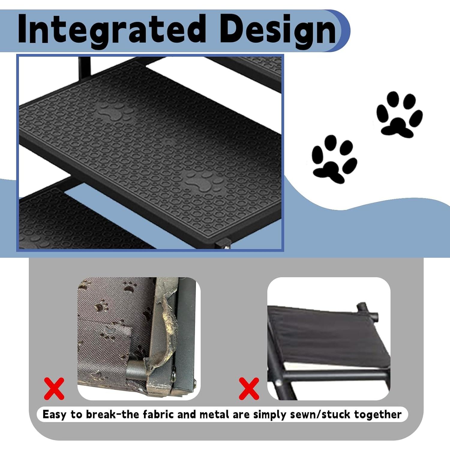 Escaleras para Perros YACONA GPT, Antideslizantes, 100 kg