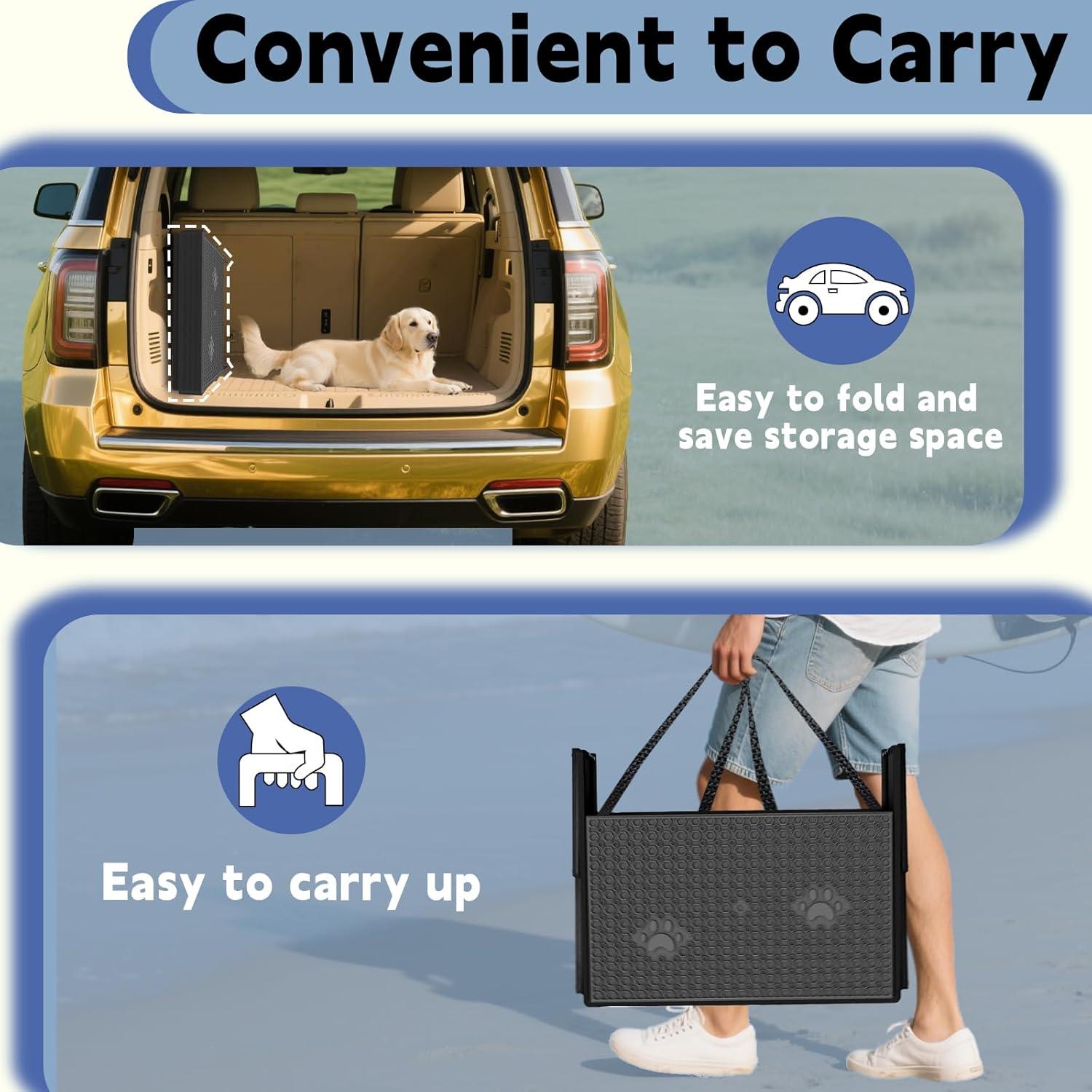 Escaleras para Perros YACONA GPT, Antideslizantes, 100 kg