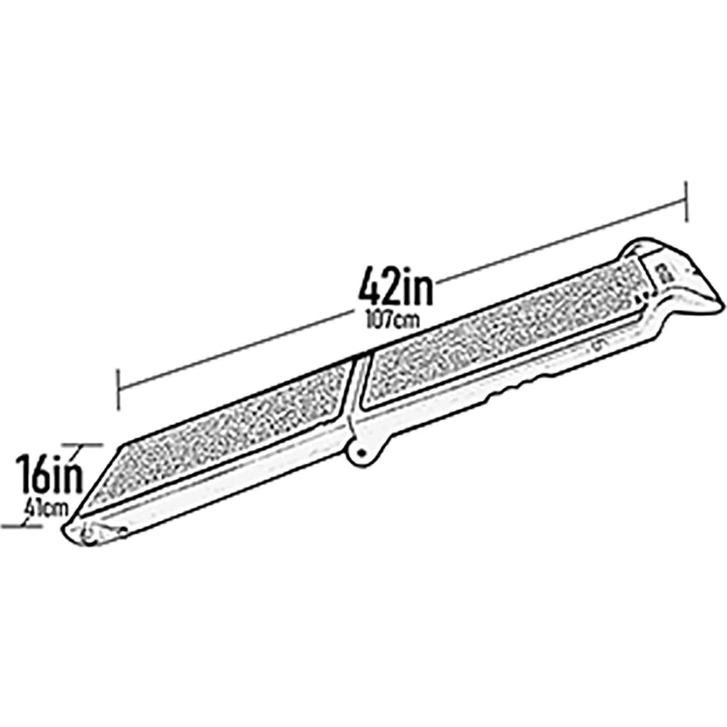 Rampa Plegable para Mascotas Pet Gear 107 cm Arena 91 kg