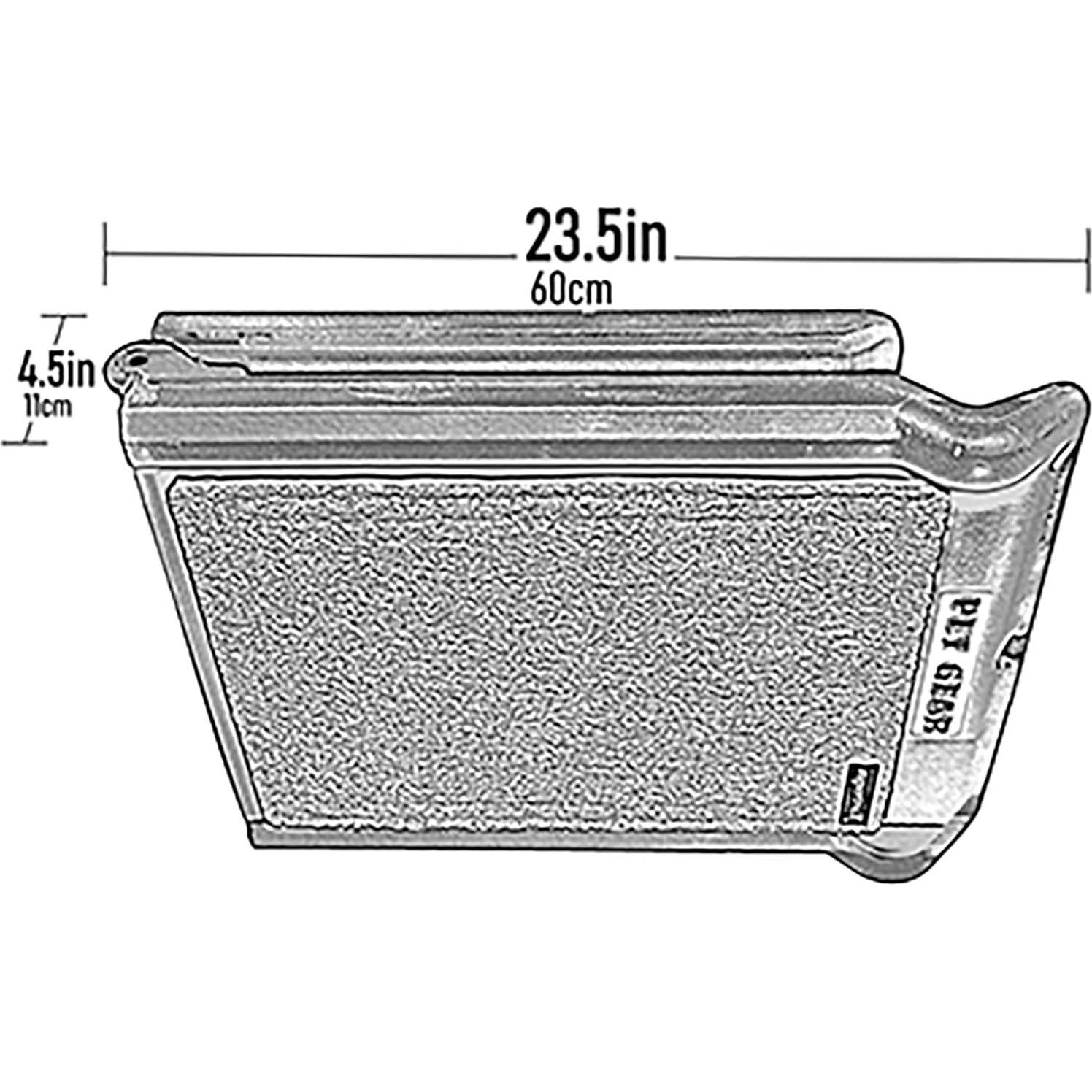 Rampa Plegable para Mascotas Pet Gear 107 cm Arena 91 kg
