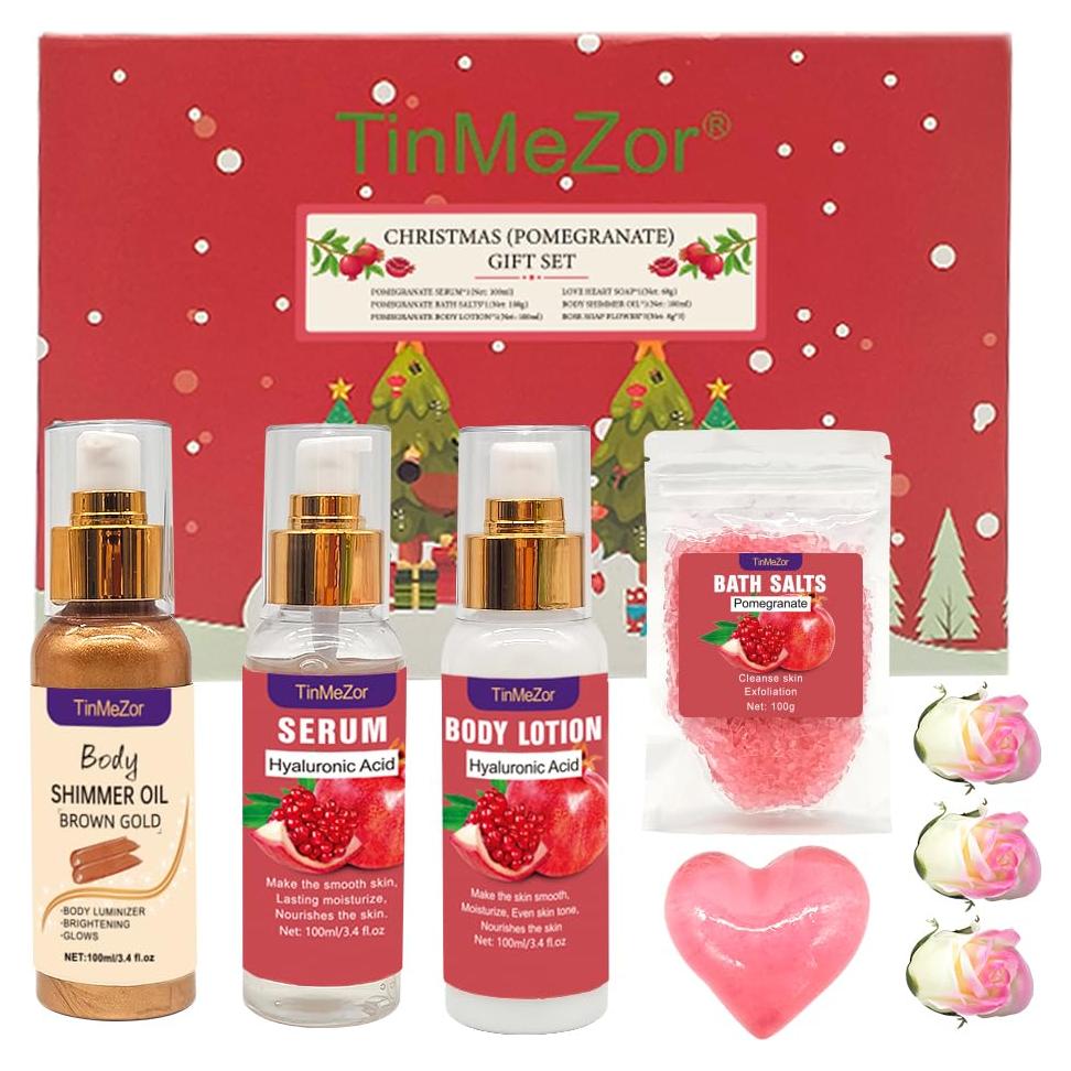 Juego de Cuidado de Piel Granada Danting - Regalo Baño Mujeres