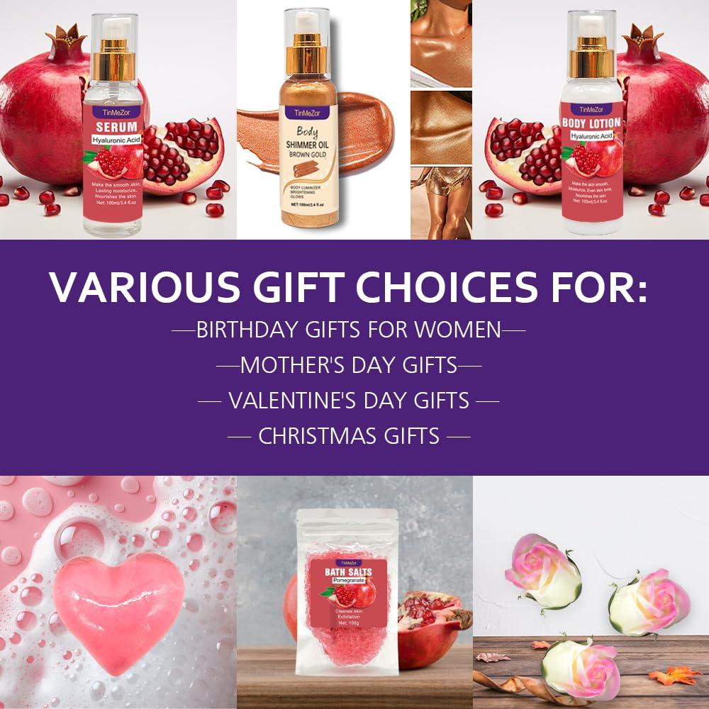 Juego de Cuidado de Piel Granada Danting - Regalo Baño Mujeres