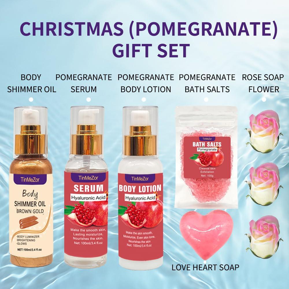 Juego de Cuidado de Piel Granada Danting - Regalo Baño Mujeres