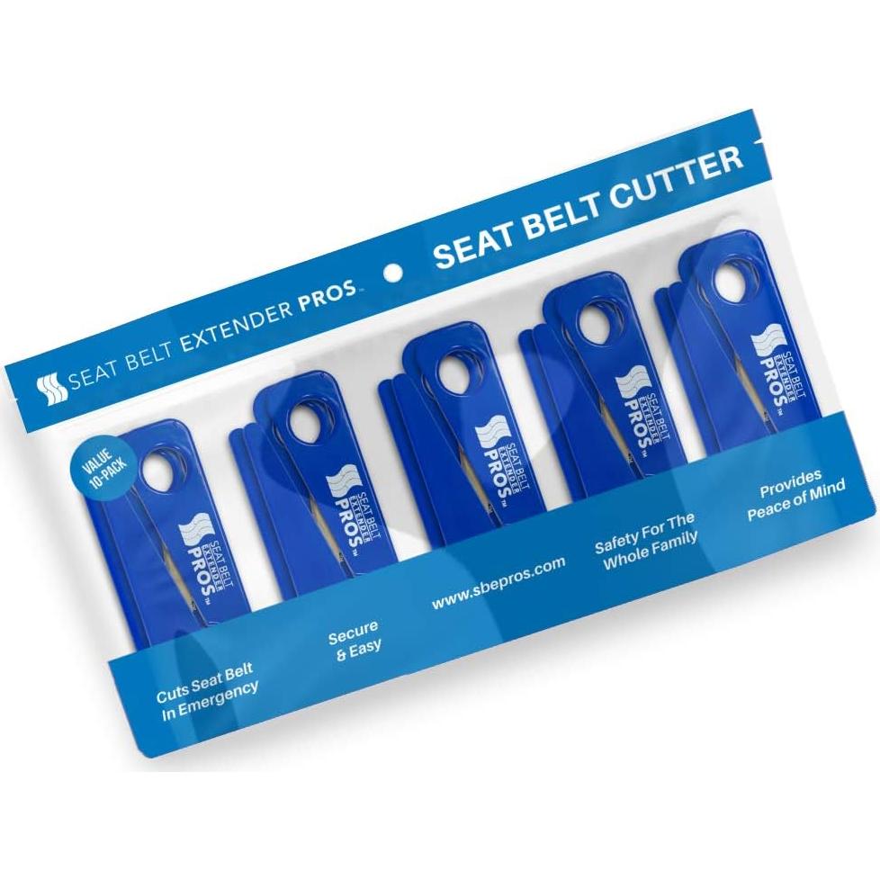 Cortador de Cinturón de Seguridad SBEPros - 10 Unidades