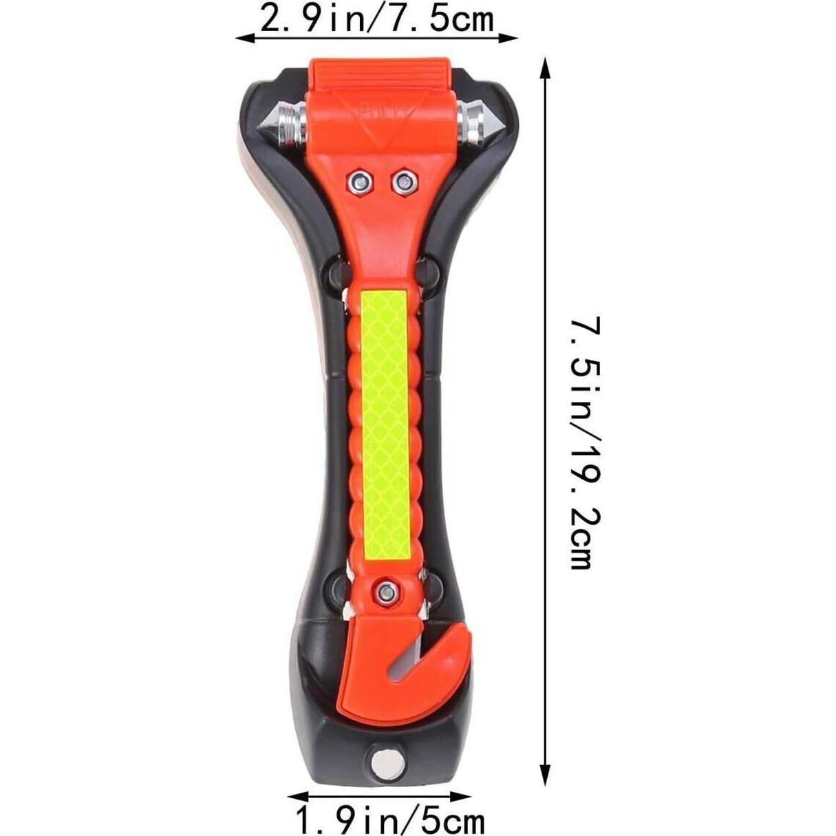 Martillo de Seguridad para Automóvil Kriture 2 Pack - Escape 2-en-1