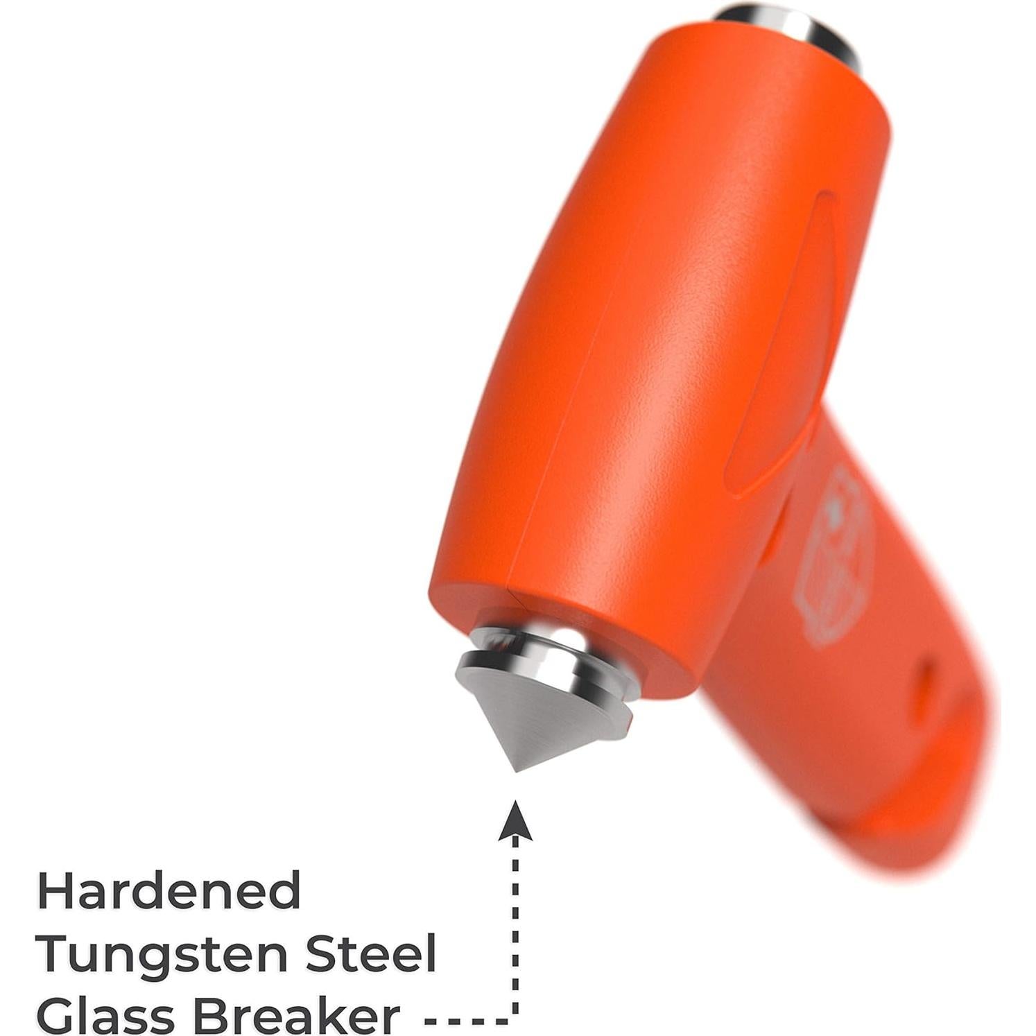 Martillo de Escape de Emergencia Swiss Safe Naranja 1 Paquete