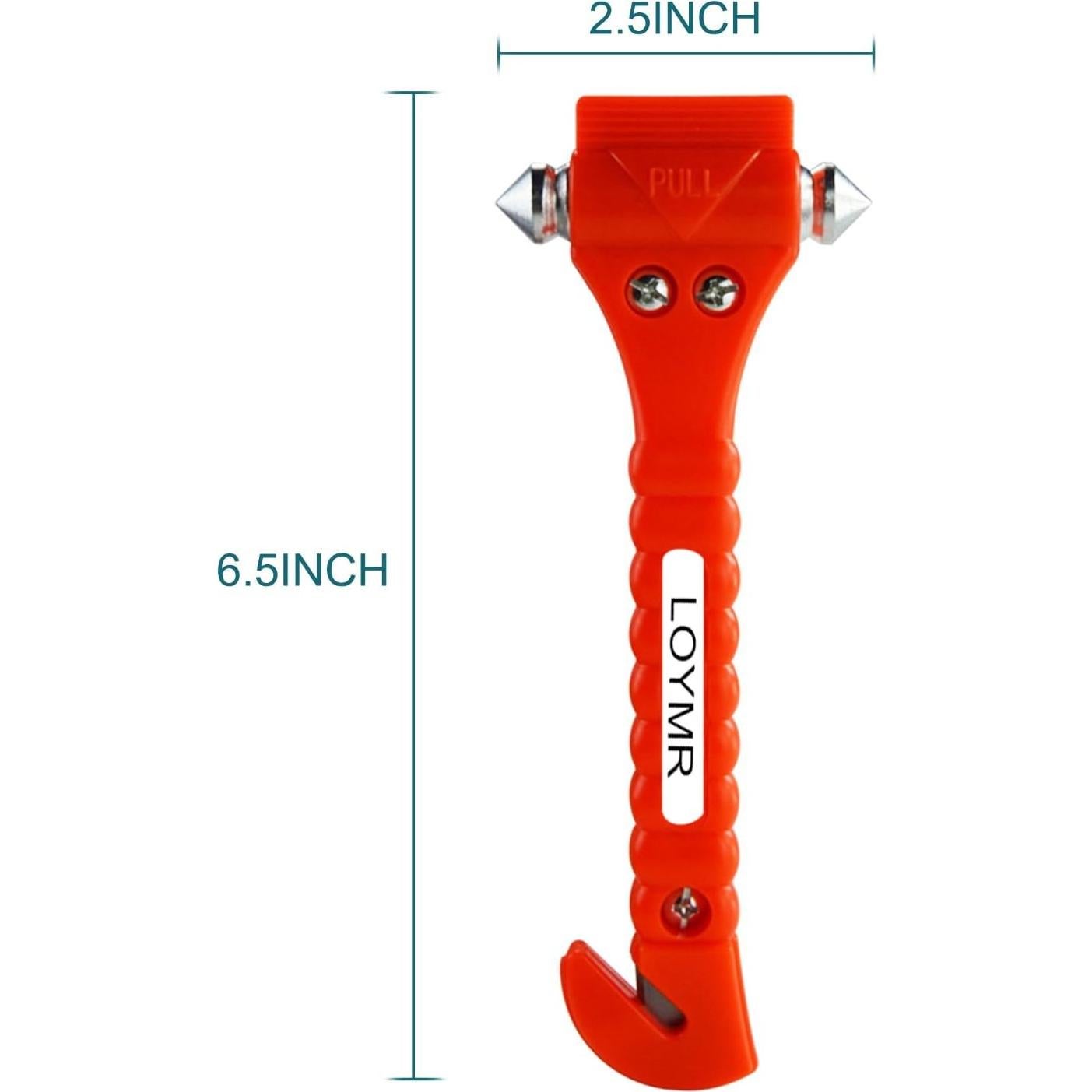 Martillo de Seguridad para Automóvil LOYMR 2 en 1 - Escape Rápido