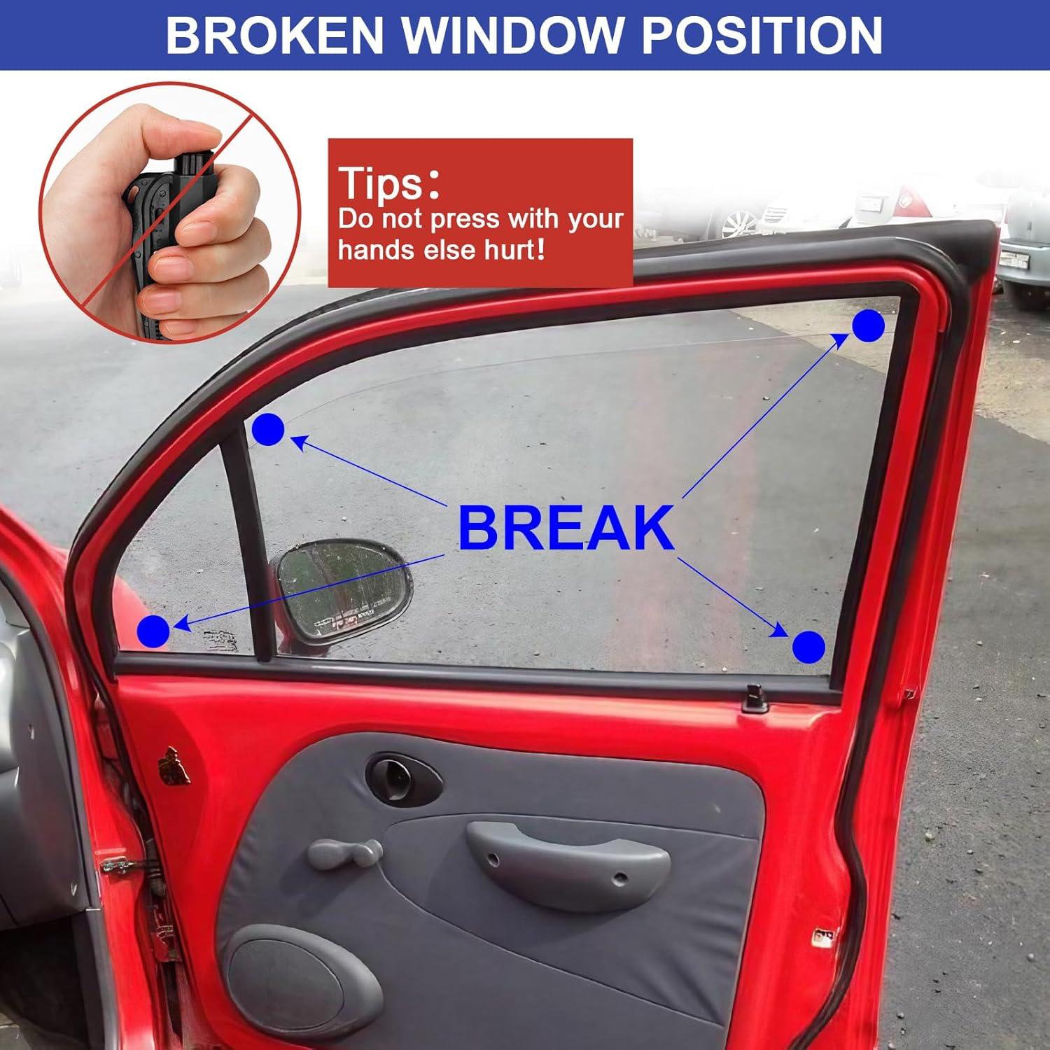 Herramienta de Emergencia PIFOOG 3-en-1 para Auto - 16 Pcs