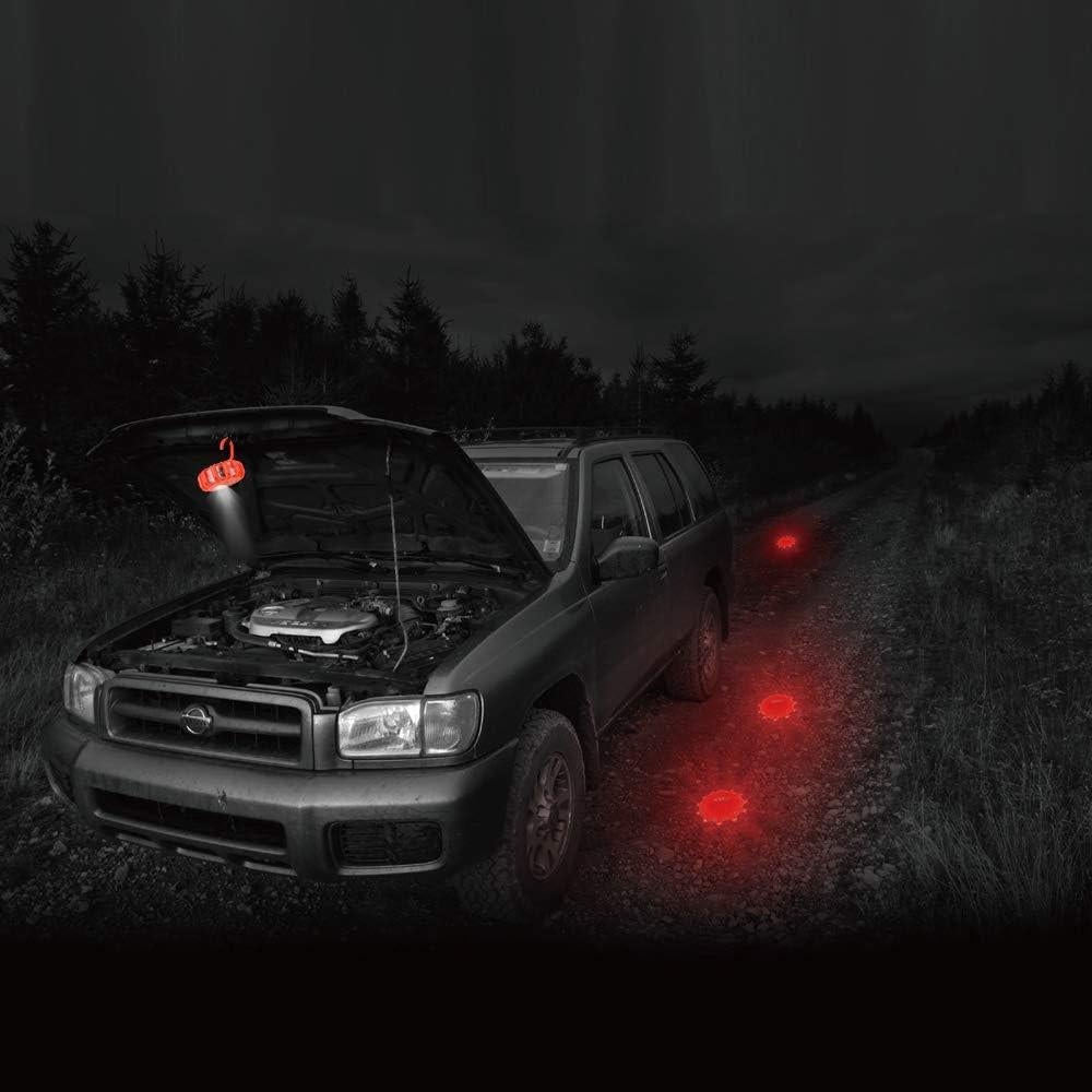 Flares LED Recargables Ecoangel - Kit de 3 Luces de Emergencia