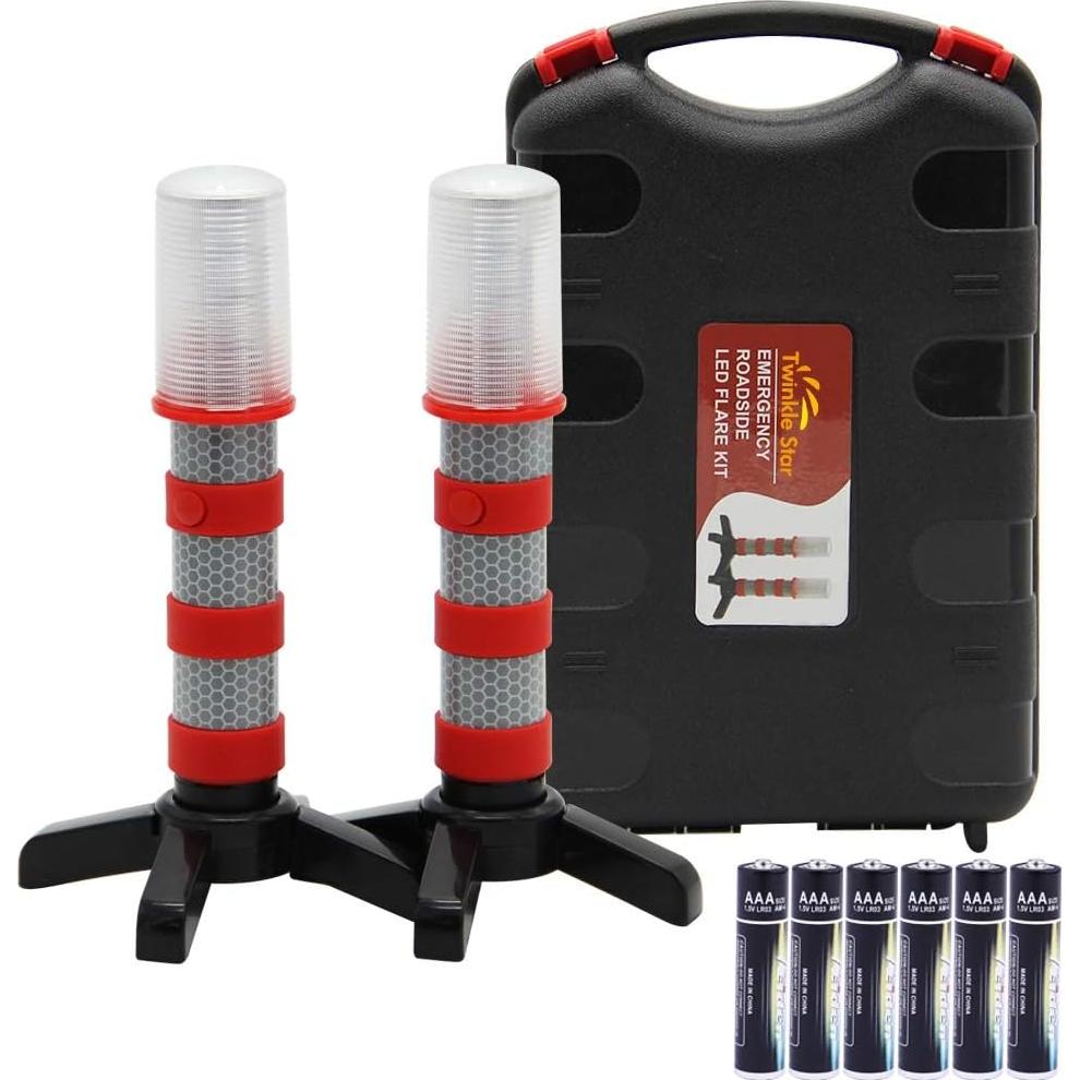 Kit de Bengalas de Emergencia Twinkle Star LED - 2 Juegos