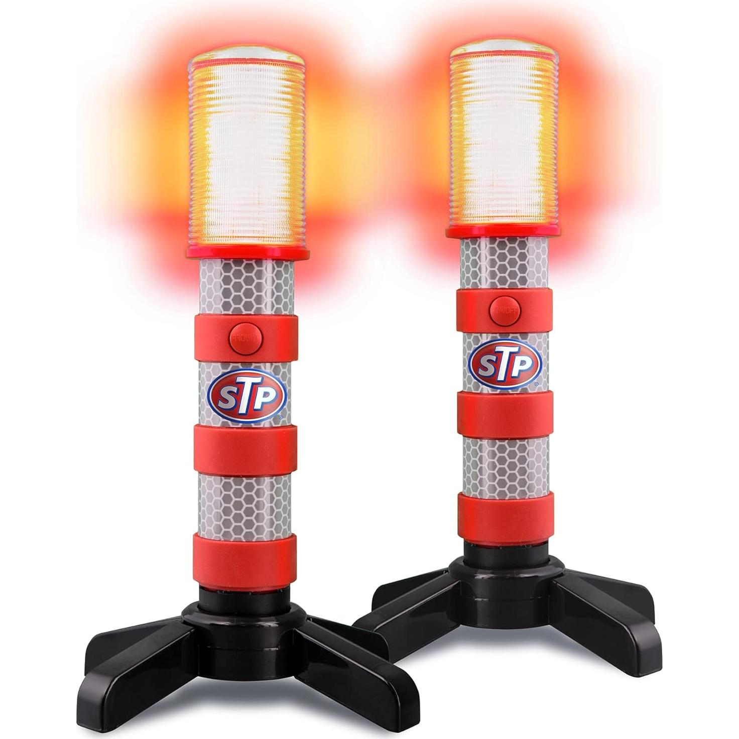 Flares LED de Emergencia STP - 3 Modos, Alta Visibilidad