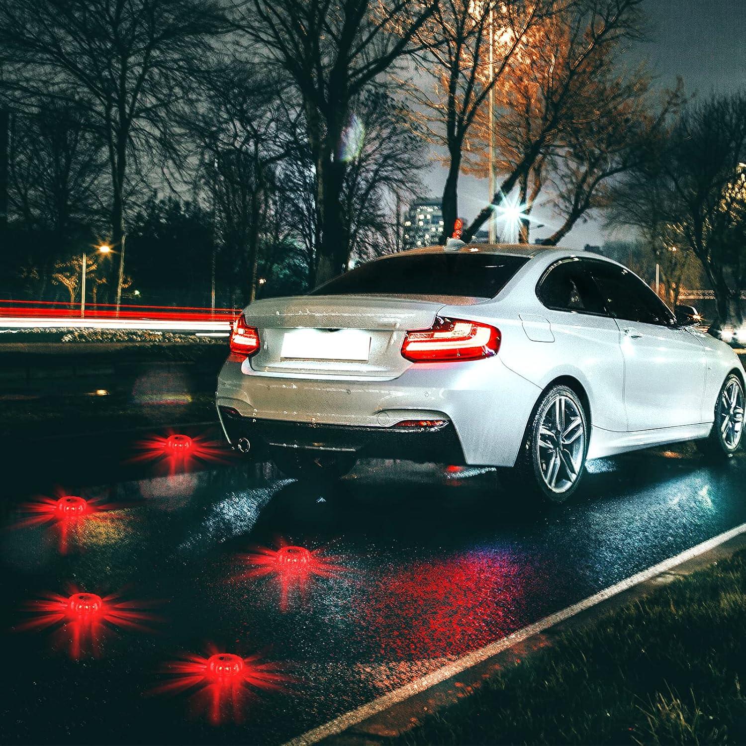 Kit de Luces LED de Emergencia Tallew - 12 Piezas, 9 Modos