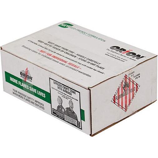 Faro de Seguridad Vial Rojo Orion - Paquete de 36 Unidades