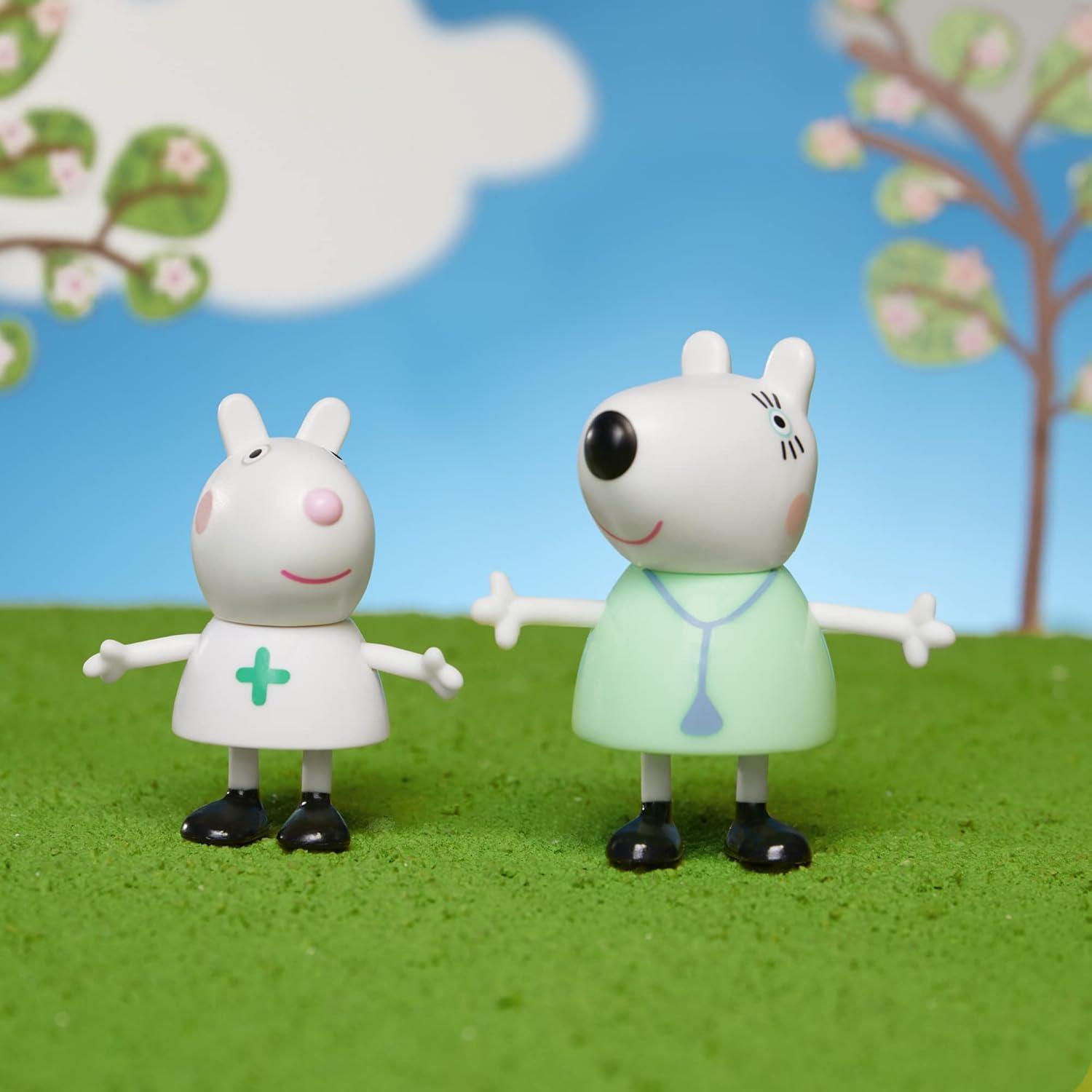Figuras Peppa Pig Dr. Polar Bear 8 Piezas Juguetes 3+