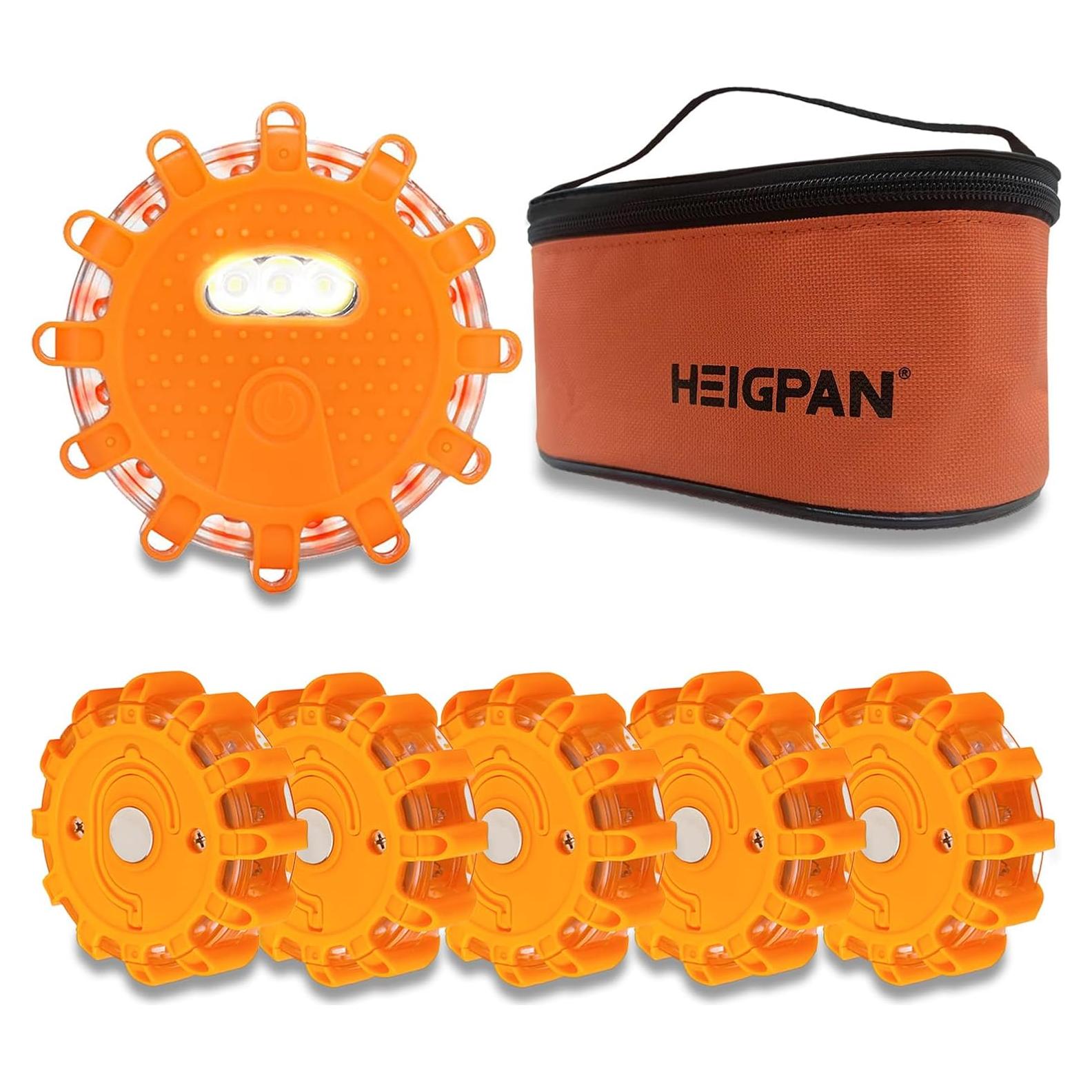 Kit de luces de advertencia LED HEIGPAN GP906, 6 unidades