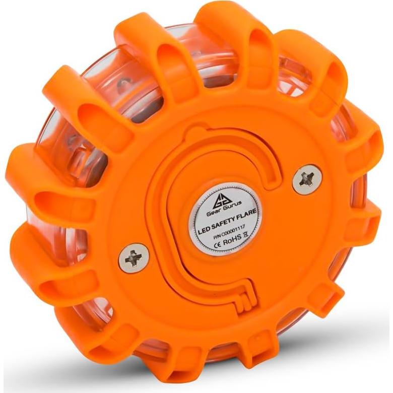 Kit de 3 Flares LED Gear Gurus - Luz de Advertencia de Seguridad