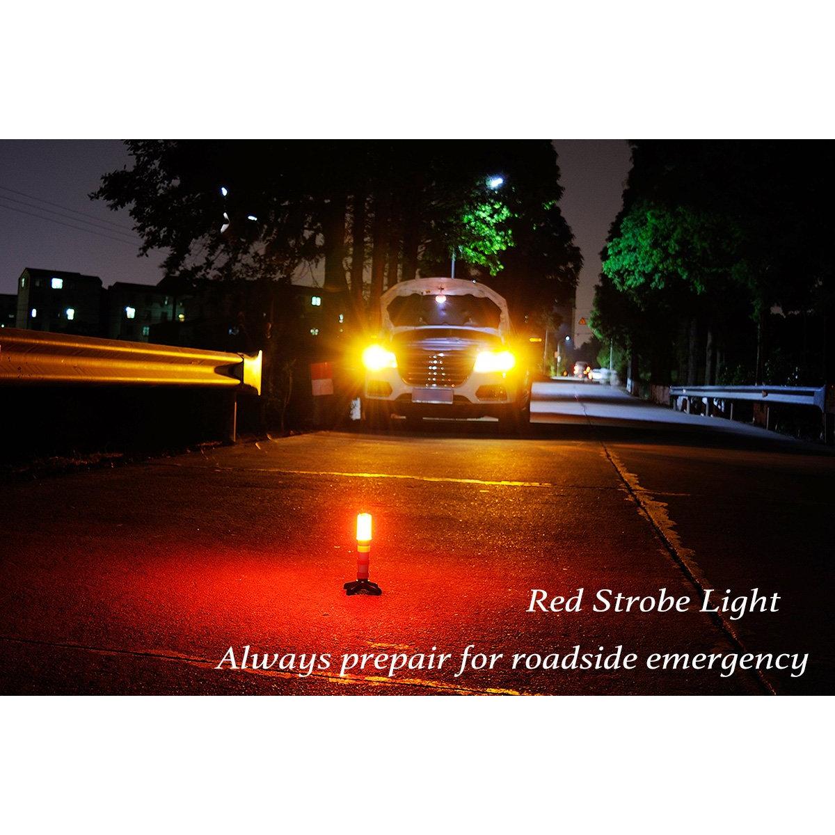 Luces de Emergencia LED SlimK con Soporte Magnético - 2 Pcs