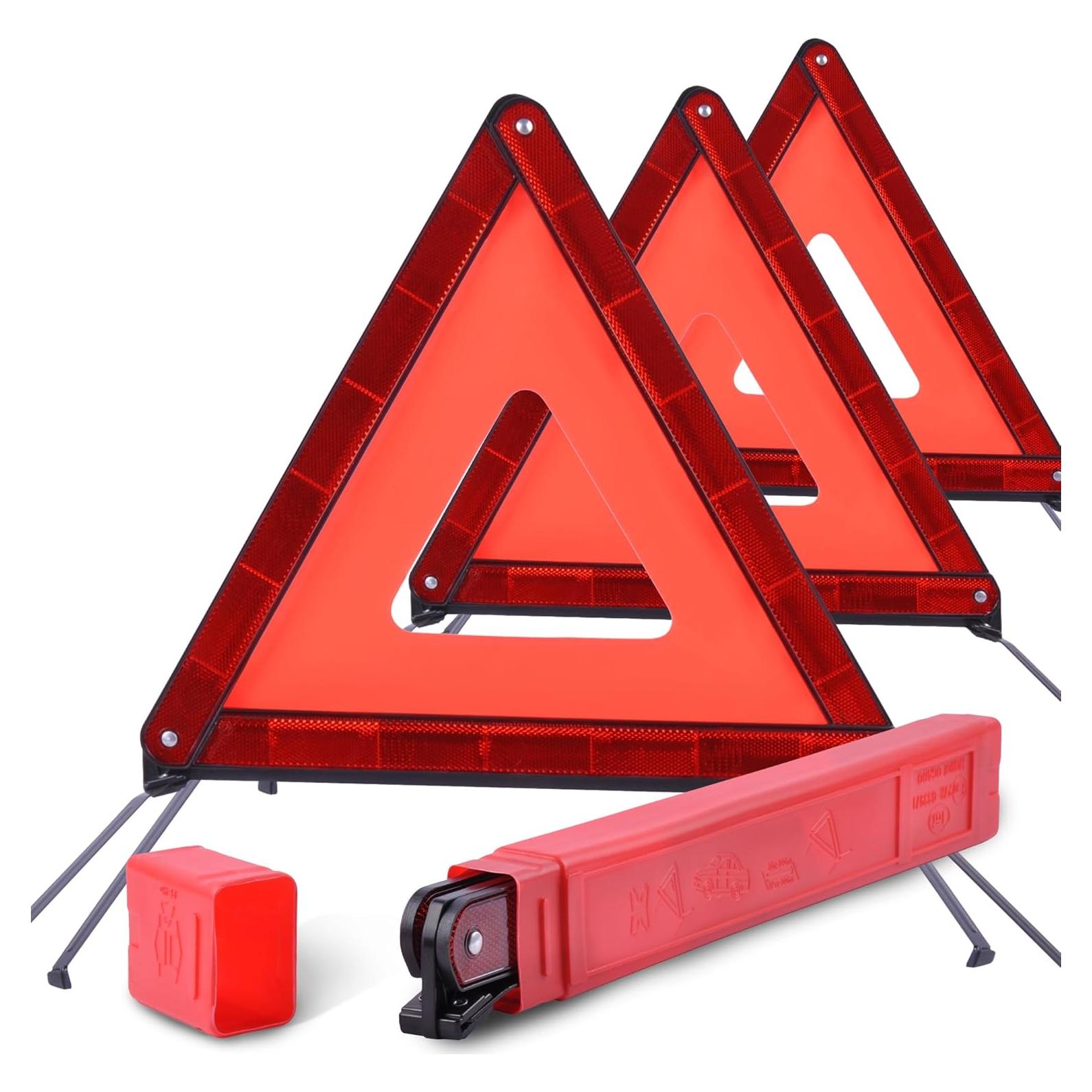 Triángulos de Advertencia DSV Estándar - Paquete de 3